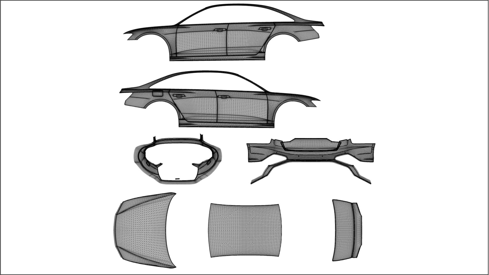 Audi A6 S-Line C8 NINJA TURTLES Designed Wrap PPF Kit – Printable Polyurethane Film