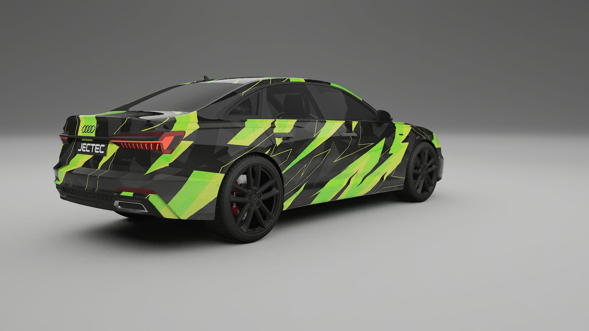Audi A6 S-Line C8 NINJA TURTLES – Kit Wrap PPF Personalizzato in Pellicola Poliuretanica Stampabile