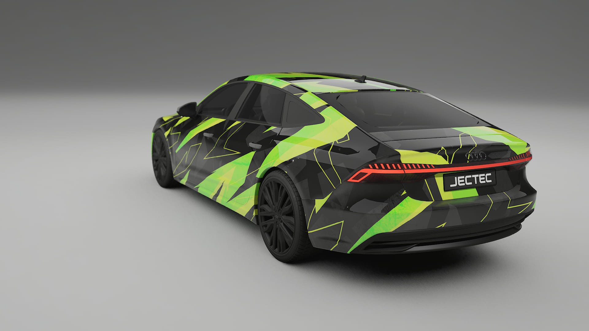 Audi A7 C8 Sportback prefacelift pre-LCI NINJA TURTLES – Kit Wrap PPF Personalizzato in Pellicola Poliuretanica Stampabile