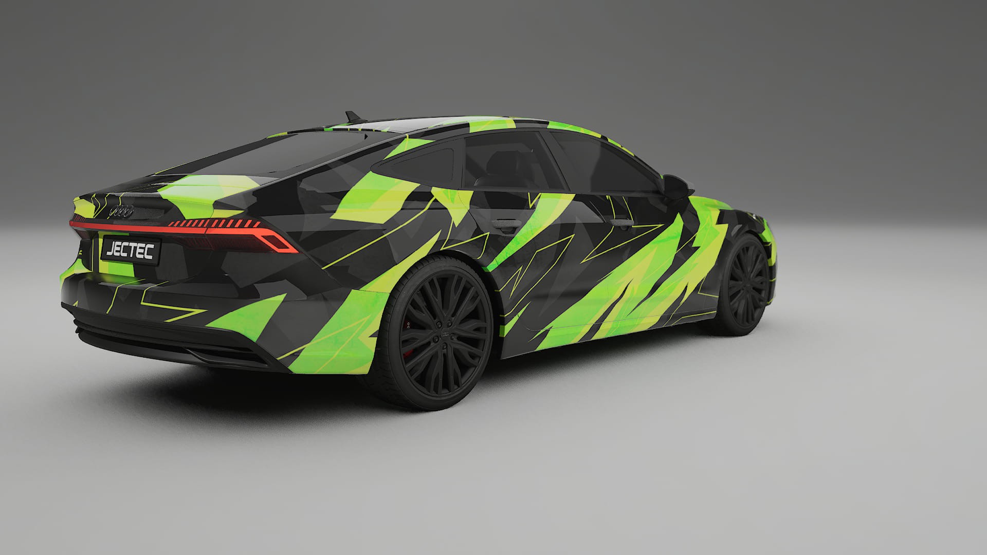 Audi A7 C8 Sportback prefacelift pre-LCI NINJA TURTLES – Kit Wrap PPF Personalizzato in Pellicola Poliuretanica Stampabile