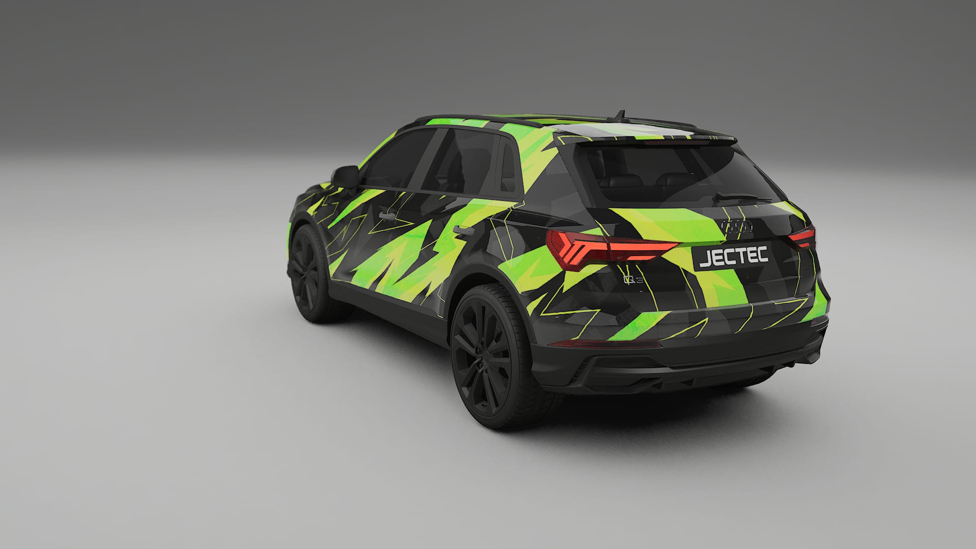 Audi Q3 S-Line F3 NINJA TURTLES – Kit Wrap PPF Personalizzato in Pellicola Poliuretanica Stampabile