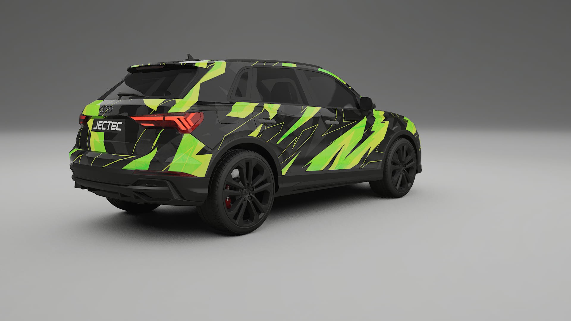 Audi Q3 S-Line F3 NINJA TURTLES – Kit Wrap PPF Personalizzato in Pellicola Poliuretanica Stampabile