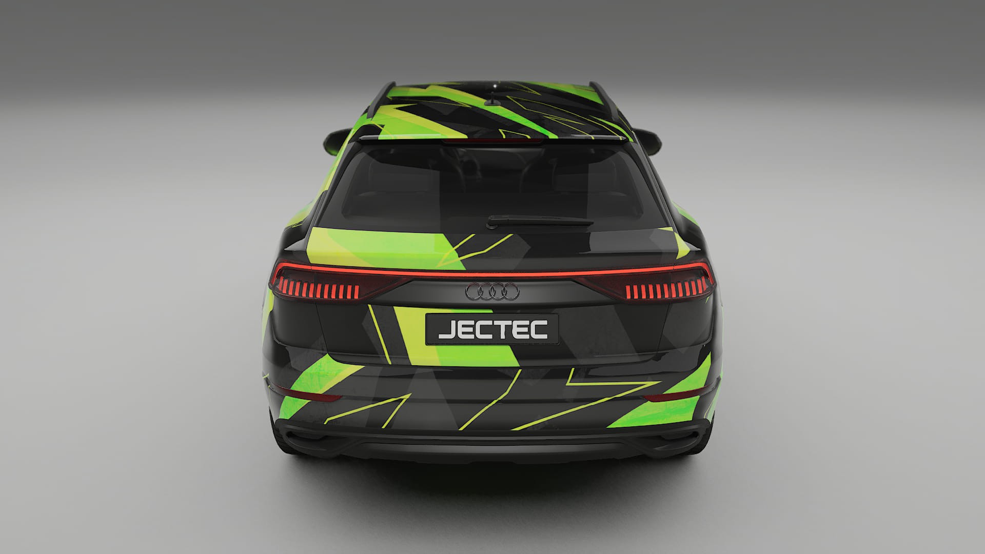Audi Q8 F1 prefacelift pre-LCI NINJA TURTLES – Kit Wrap PPF Personalizzato in Pellicola Poliuretanica Stampabile