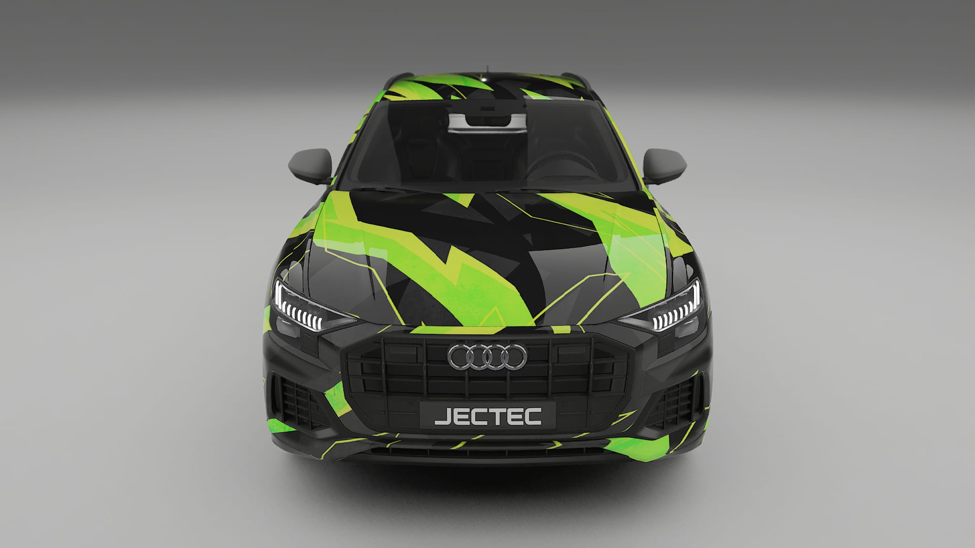 Audi Q8 F1 prefacelift pre-LCI NINJA TURTLES – Kit Wrap PPF Personalizzato in Pellicola Poliuretanica Stampabile