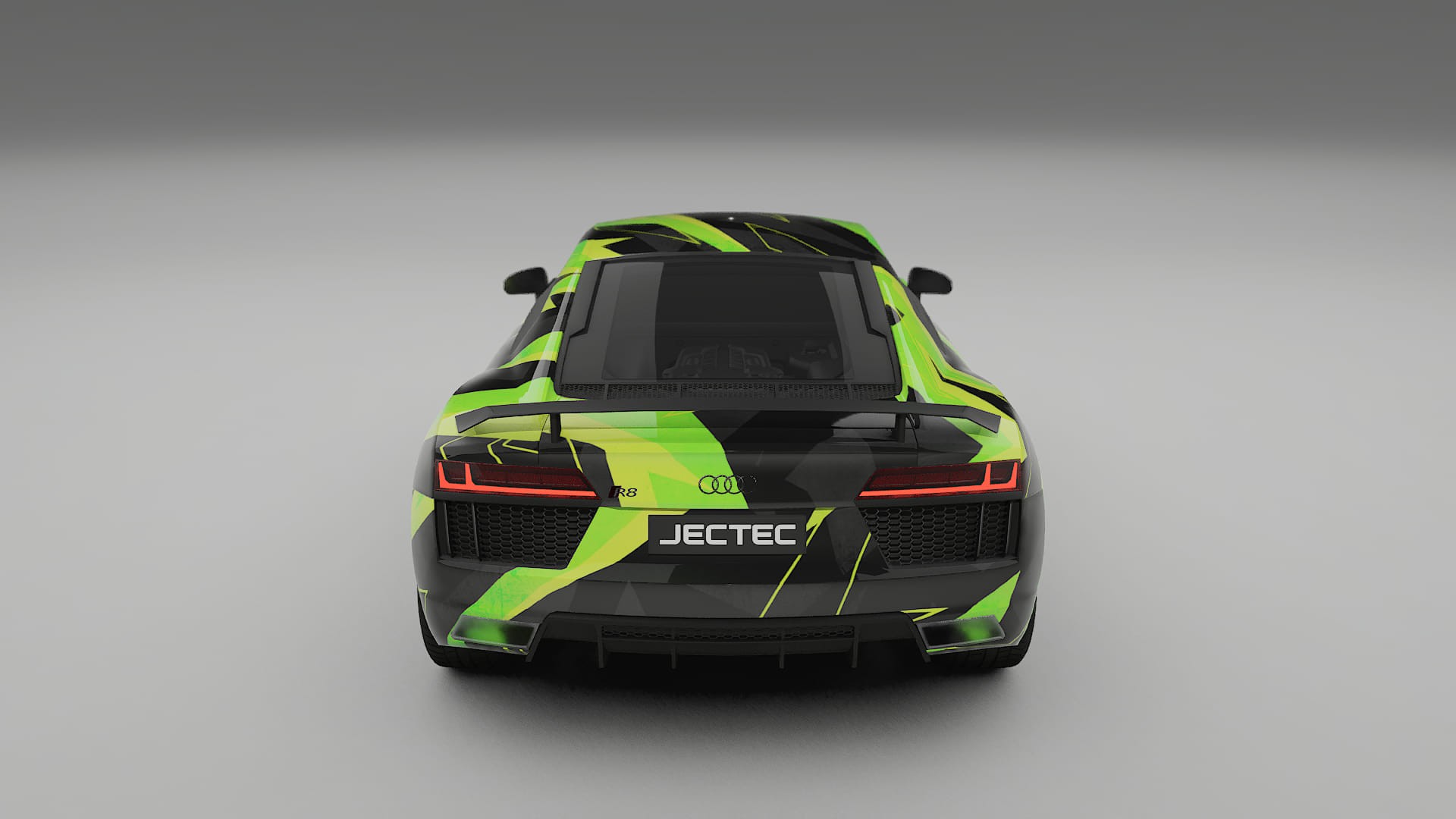 Audi R8 typ-4S prefacelift pre-LCI NINJA TURTLES – Kit Wrap PPF Personalizzato in Pellicola Poliuretanica Stampabile