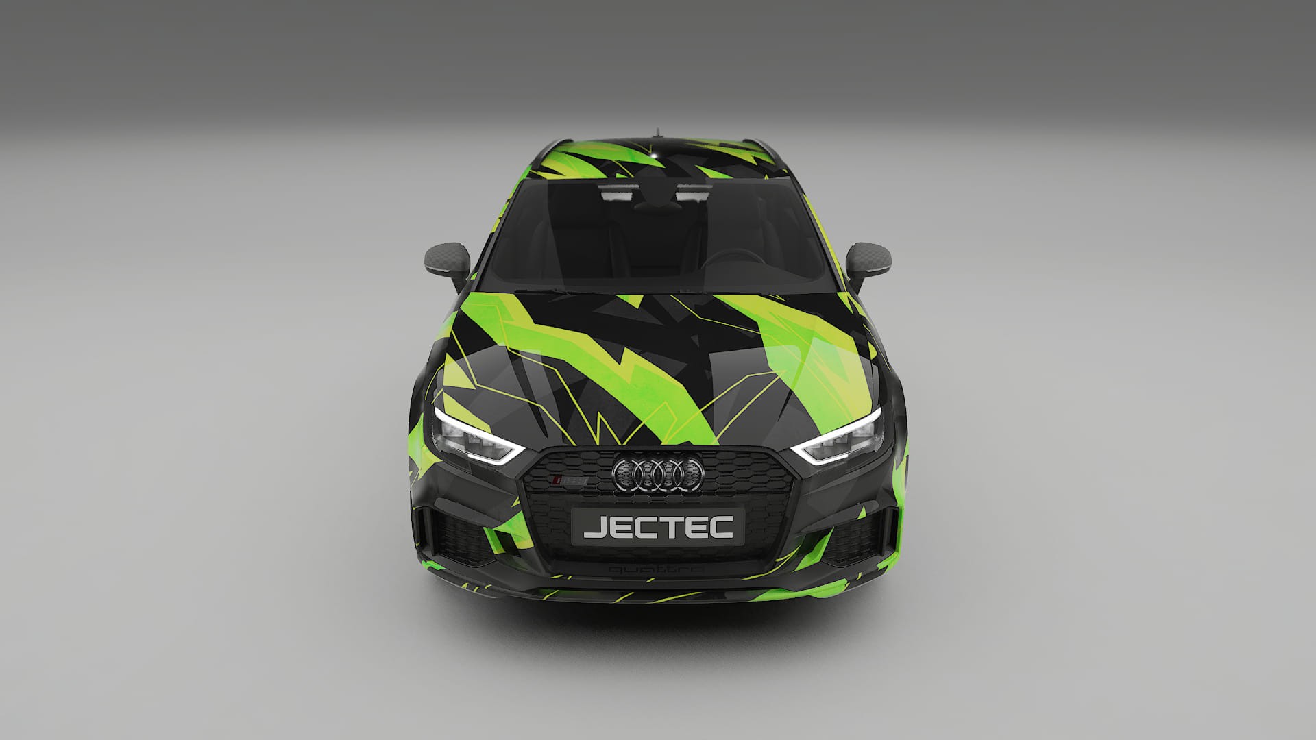 Audi RS3 Sportback 8V facelift LCI NINJA TURTLES – Kit Wrap PPF Personalizzato in Pellicola Poliuretanica Stampabile