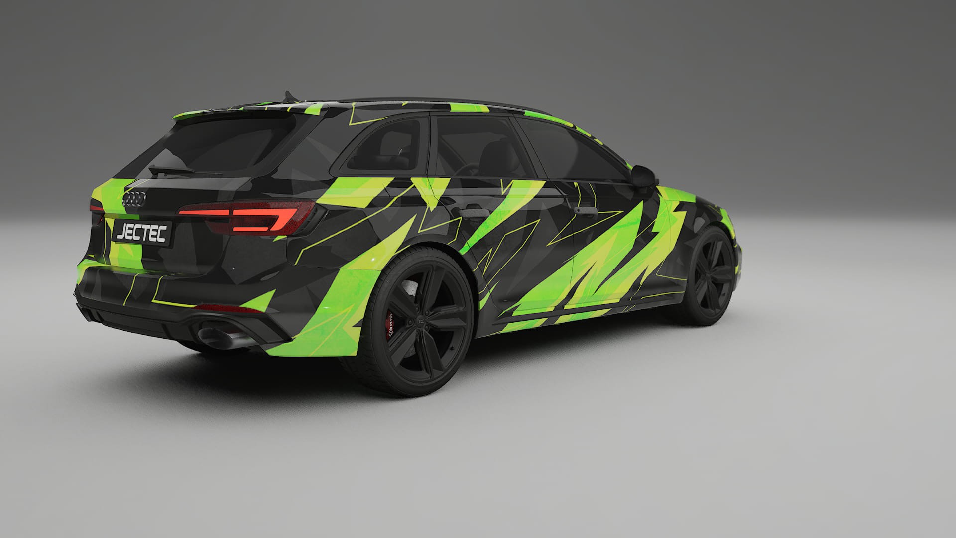 Audi RS4 Avant B9 prefacelift pre-LCI NINJA TURTLES – Kit Wrap PPF Personalizzato in Pellicola Poliuretanica Stampabile
