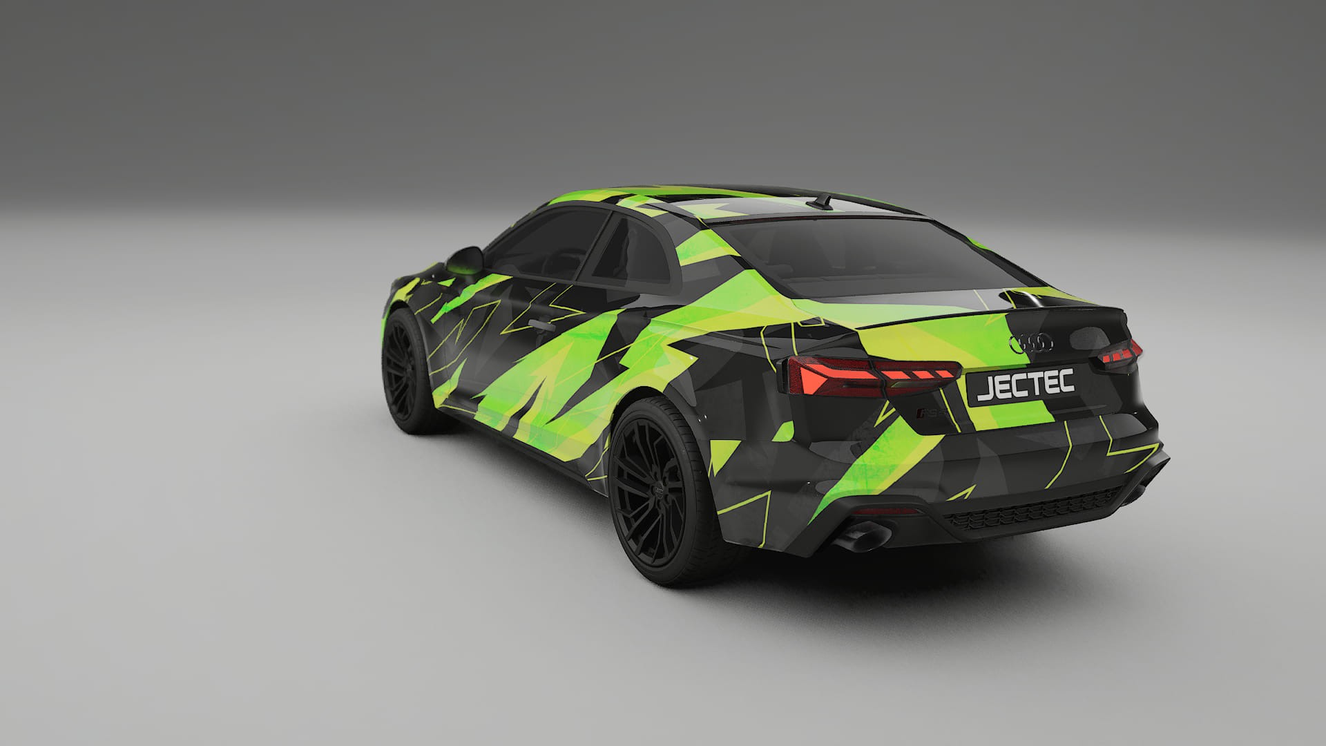 Audi RS5 Coupe B9 facelift pre-LCI NINJA TURTLES – Kit Wrap PPF Personalizzato in Pellicola Poliuretanica Stampabile