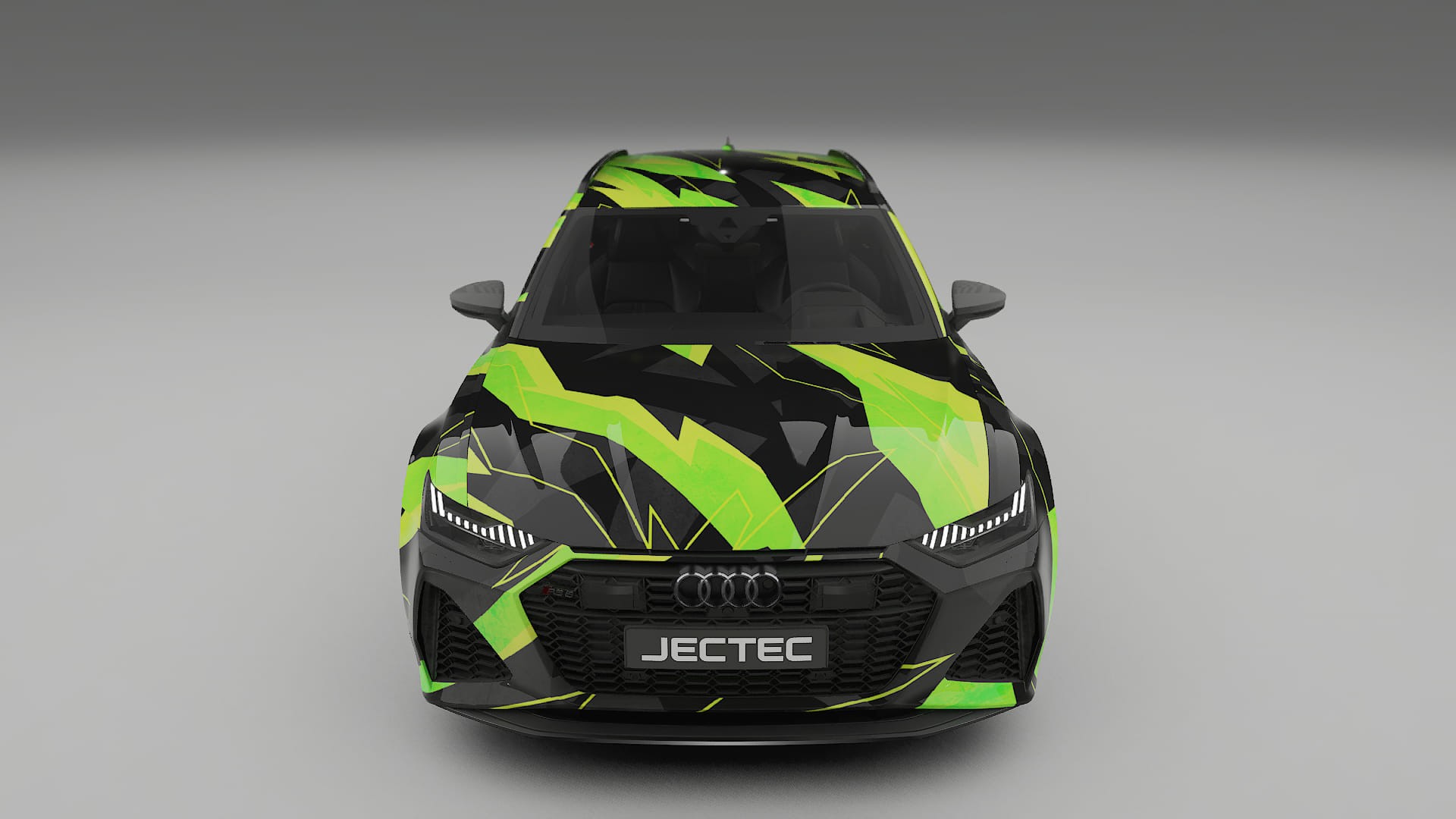 Audi RS6 Avant C8 facelift LCI NINJA TURTLES – Kit Wrap PPF Personalizzato in Pellicola Poliuretanica Stampabile