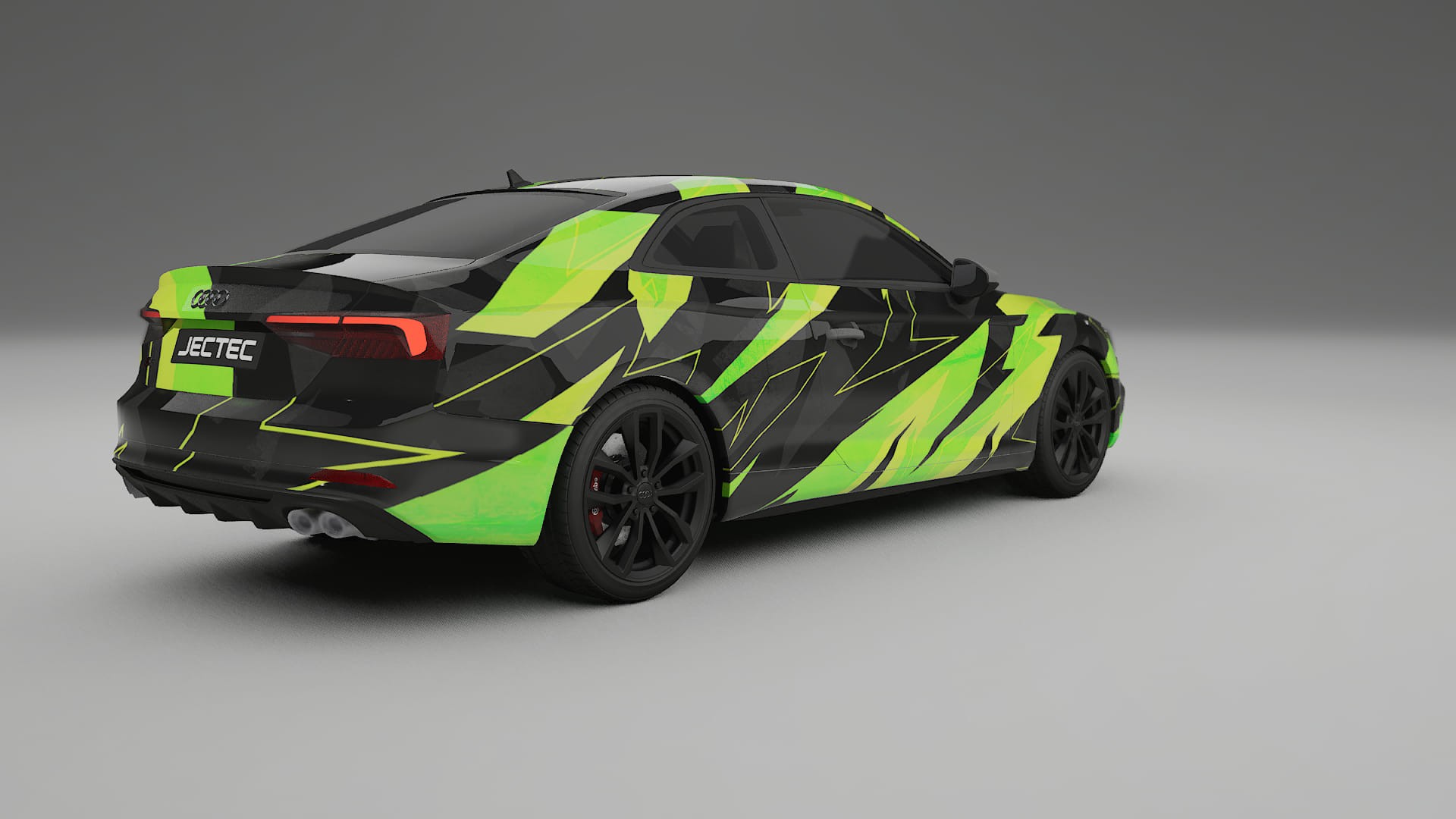 Audi S5 B9 prefacelift pre-LCI NINJA TURTLES – Kit Wrap PPF Personalizzato in Pellicola Poliuretanica Stampabile