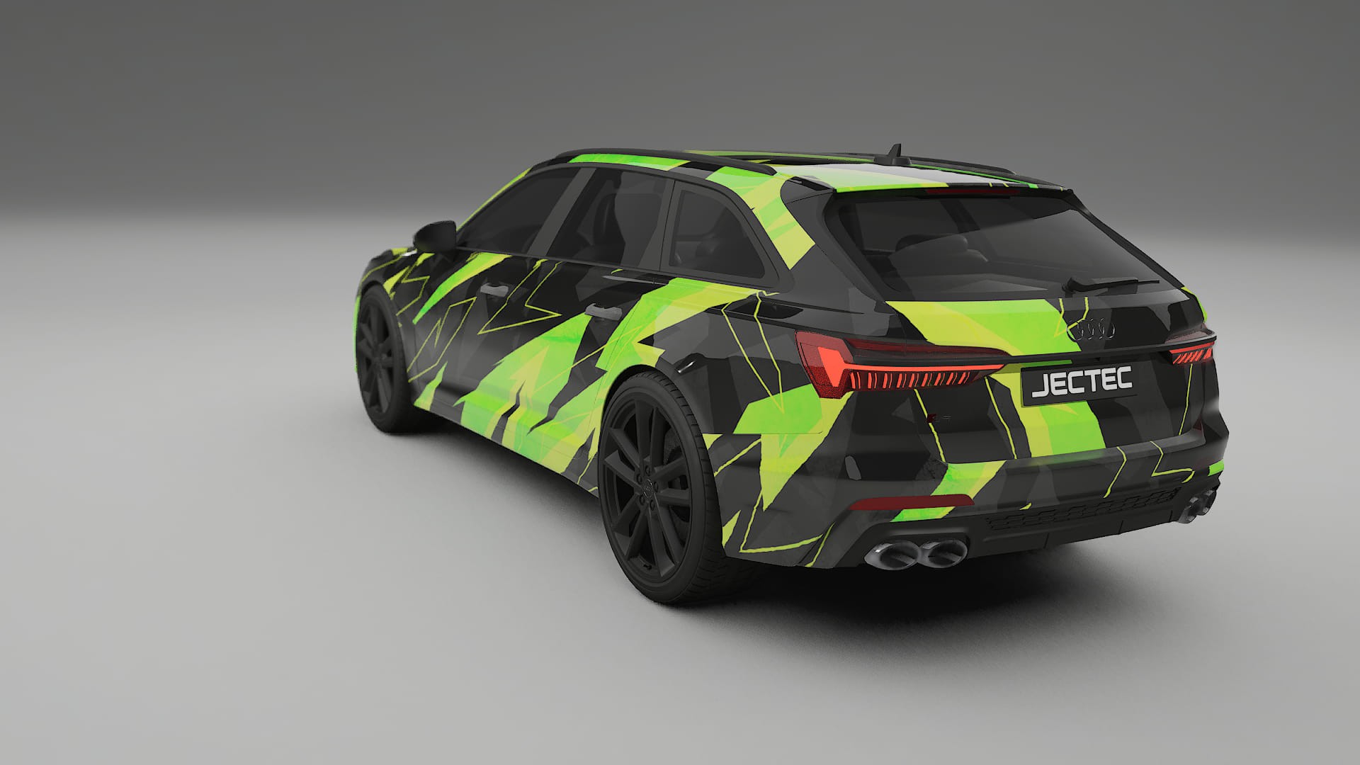 Audi S6 Avant prefacelift pre-LCI C8 NINJA TURTLES – Kit Wrap PPF Personalizzato in Pellicola Poliuretanica Stampabile
