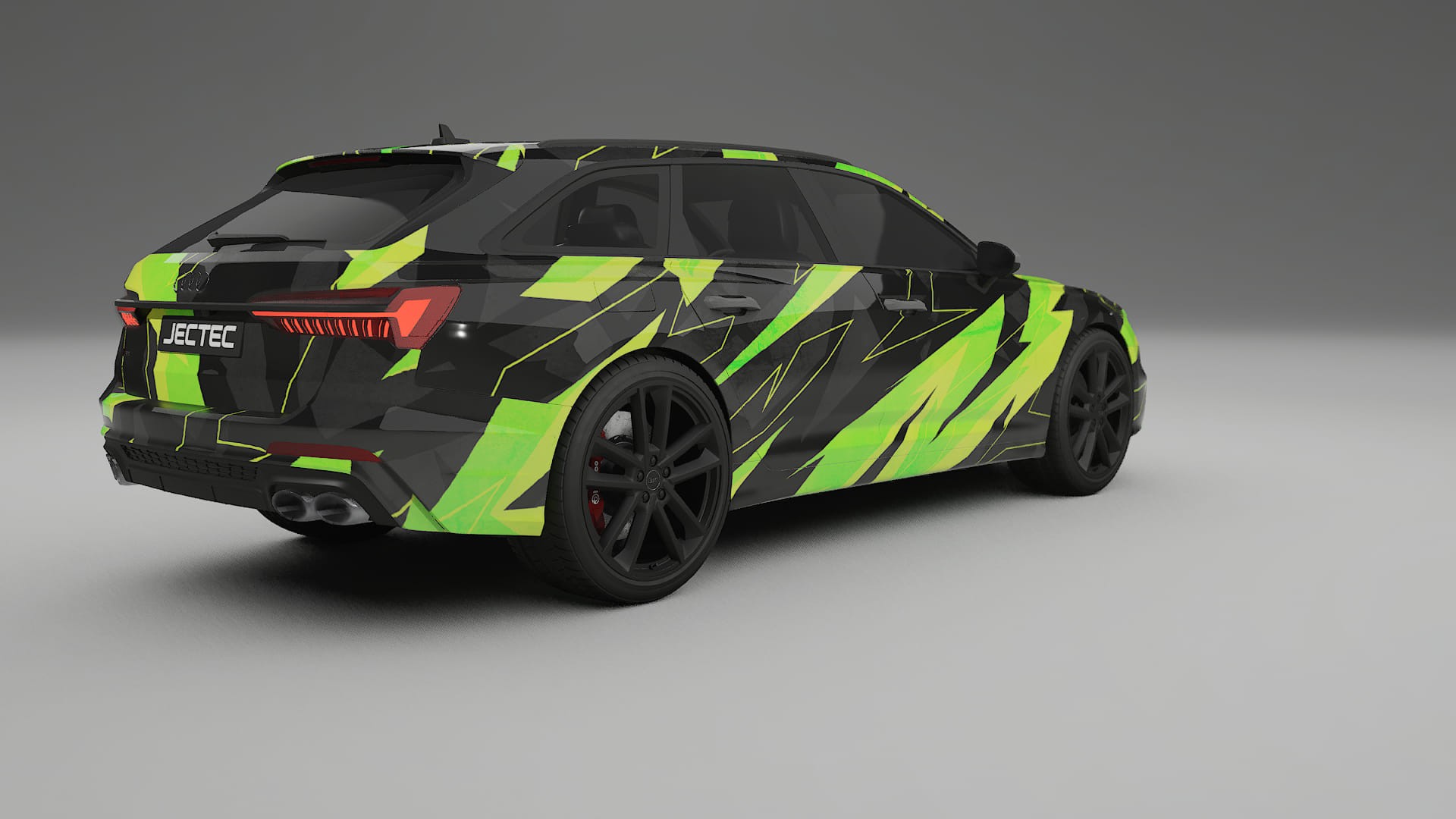 Audi S6 Avant prefacelift pre-LCI C8 NINJA TURTLES – Kit Wrap PPF Personalizzato in Pellicola Poliuretanica Stampabile