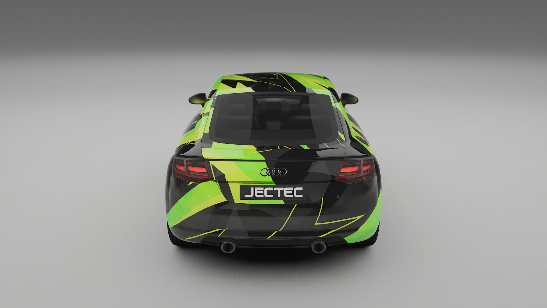 Audi TT Coupe 8S prefacelift pre-LCI NINJA TURTLES – Kit Wrap PPF Personalizzato in Pellicola Poliuretanica Stampabile