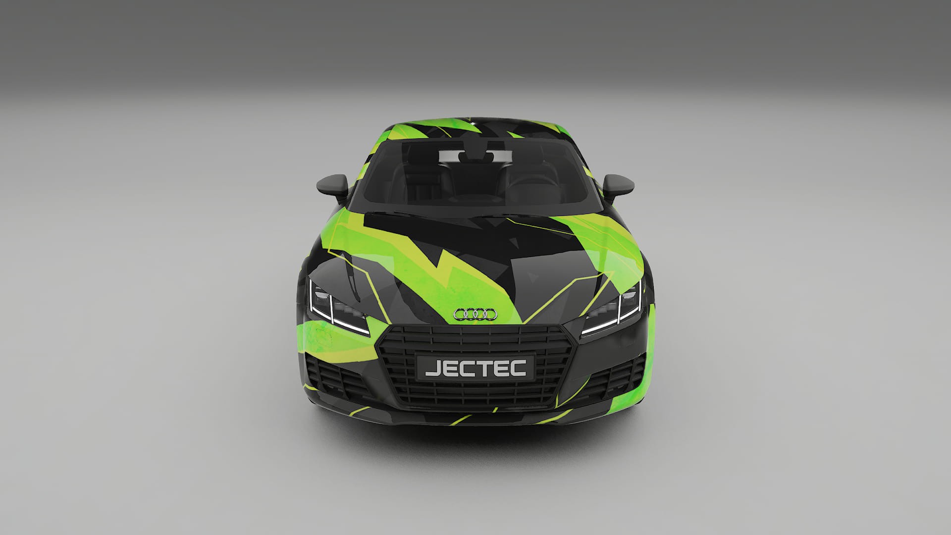 Audi TT Coupe 8S prefacelift pre-LCI NINJA TURTLES – Kit Wrap PPF Personalizzato in Pellicola Poliuretanica Stampabile