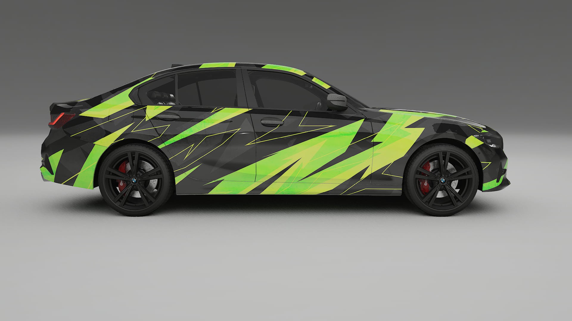 BMW 3 G20 prefacelift pre-LCI NINJA TURTLES – Kit Wrap PPF Personalizzato in Pellicola Poliuretanica Stampabile