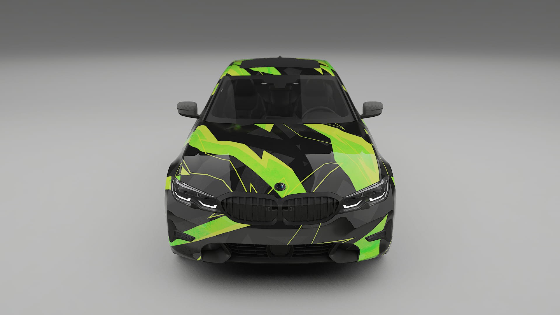 BMW 3 G20 prefacelift pre-LCI NINJA TURTLES – Kit Wrap PPF Personalizzato in Pellicola Poliuretanica Stampabile