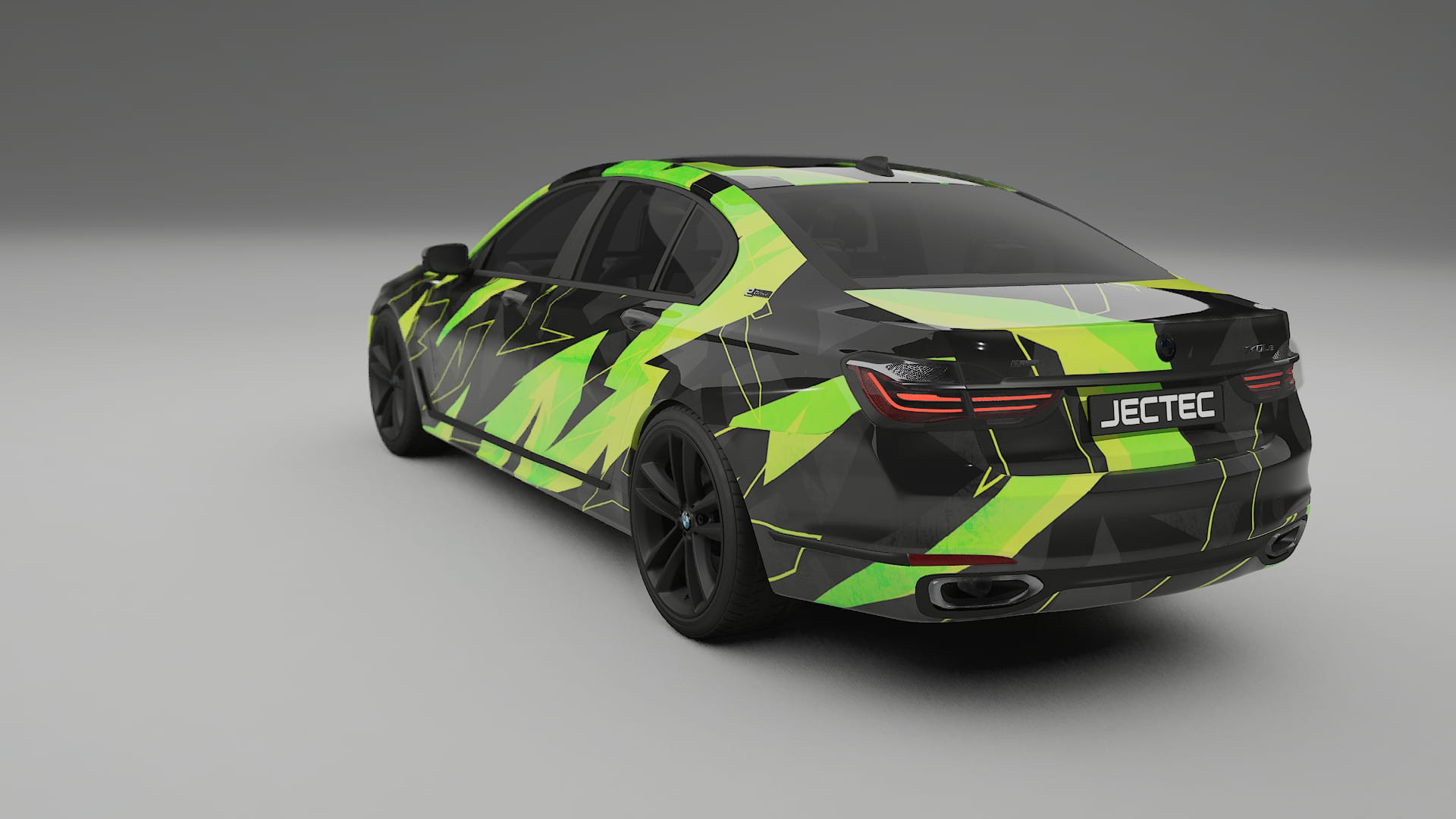 BMW 7 G11 G12 facelift LCI NINJA TURTLES – Kit Wrap PPF Personalizzato in Pellicola Poliuretanica Stampabile