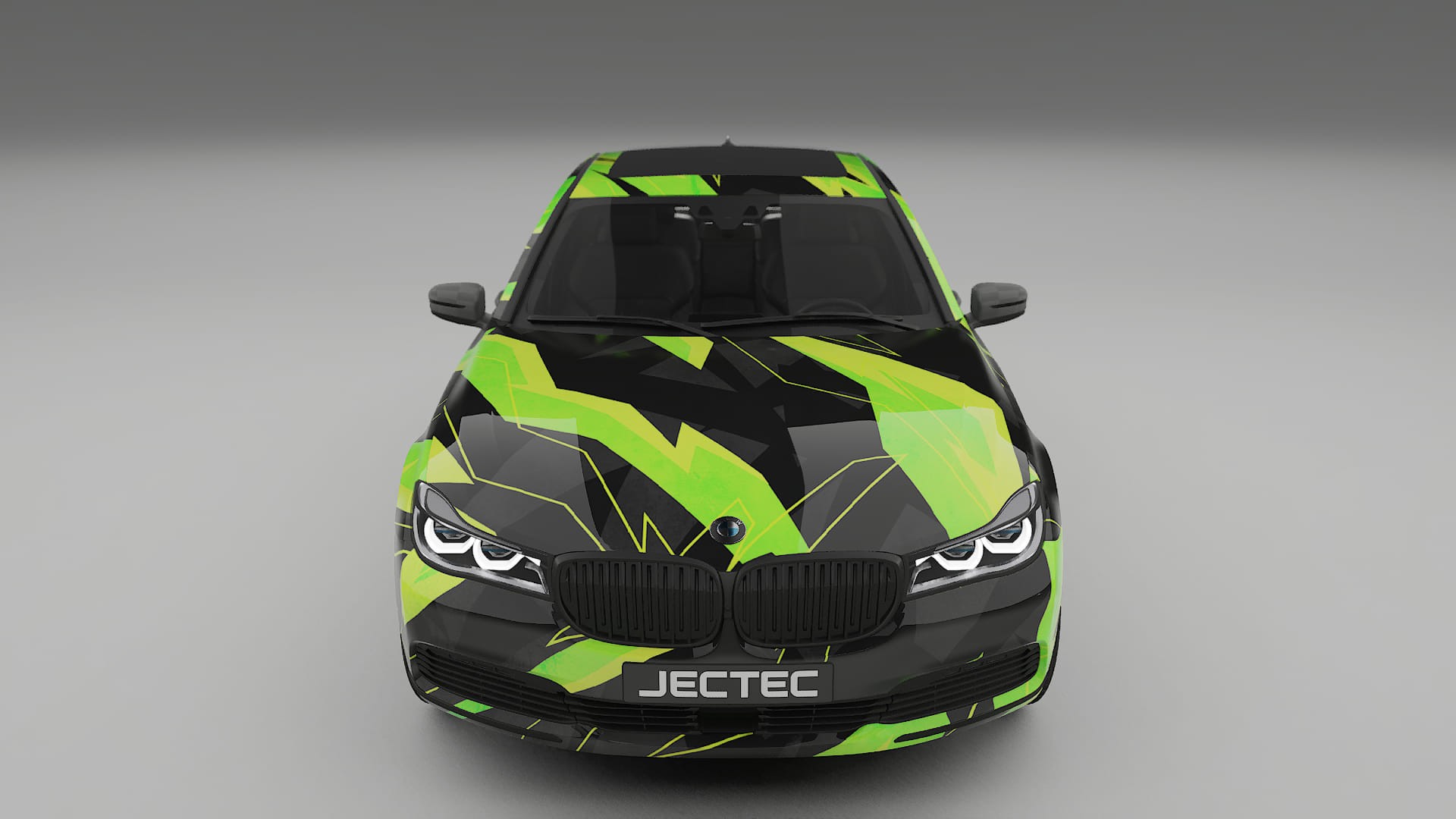 BMW 7 G11 G12 facelift LCI NINJA TURTLES – Kit Wrap PPF Personalizzato in Pellicola Poliuretanica Stampabile