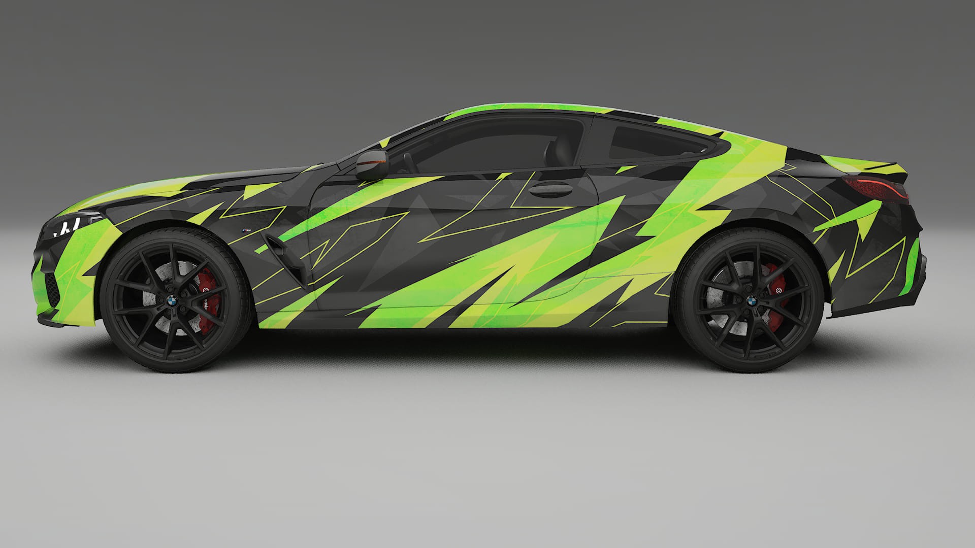 BMW 850 G15 NINJA TURTLES – Kit Wrap PPF Personalizzato in Pellicola Poliuretanica Stampabile