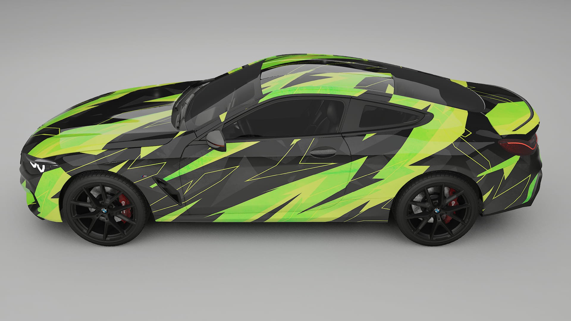 BMW 850 G15 NINJA TURTLES – Kit Wrap PPF Personalizzato in Pellicola Poliuretanica Stampabile