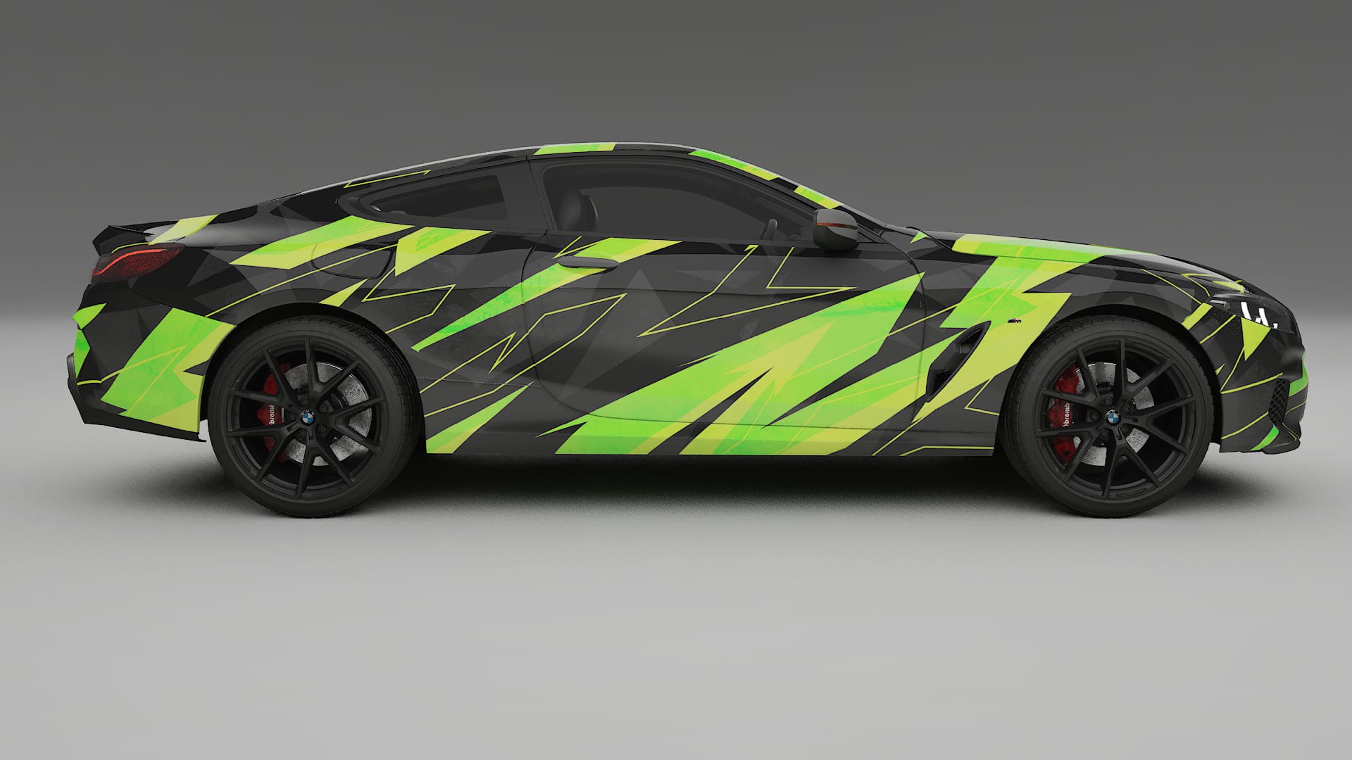 BMW 850 G15 NINJA TURTLES Designed Wrap PPF Kit – Printable Polyurethane Film