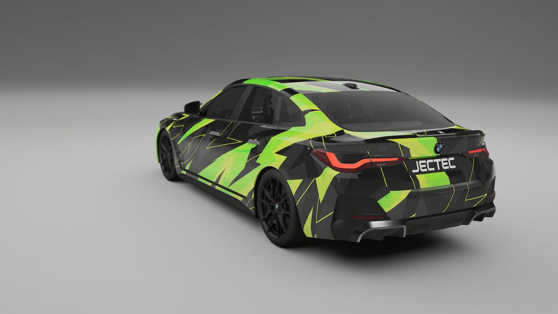 BMW I4 G26 M-Package NINJA TURTLES – Kit Wrap PPF Personalizzato in Pellicola Poliuretanica Stampabile