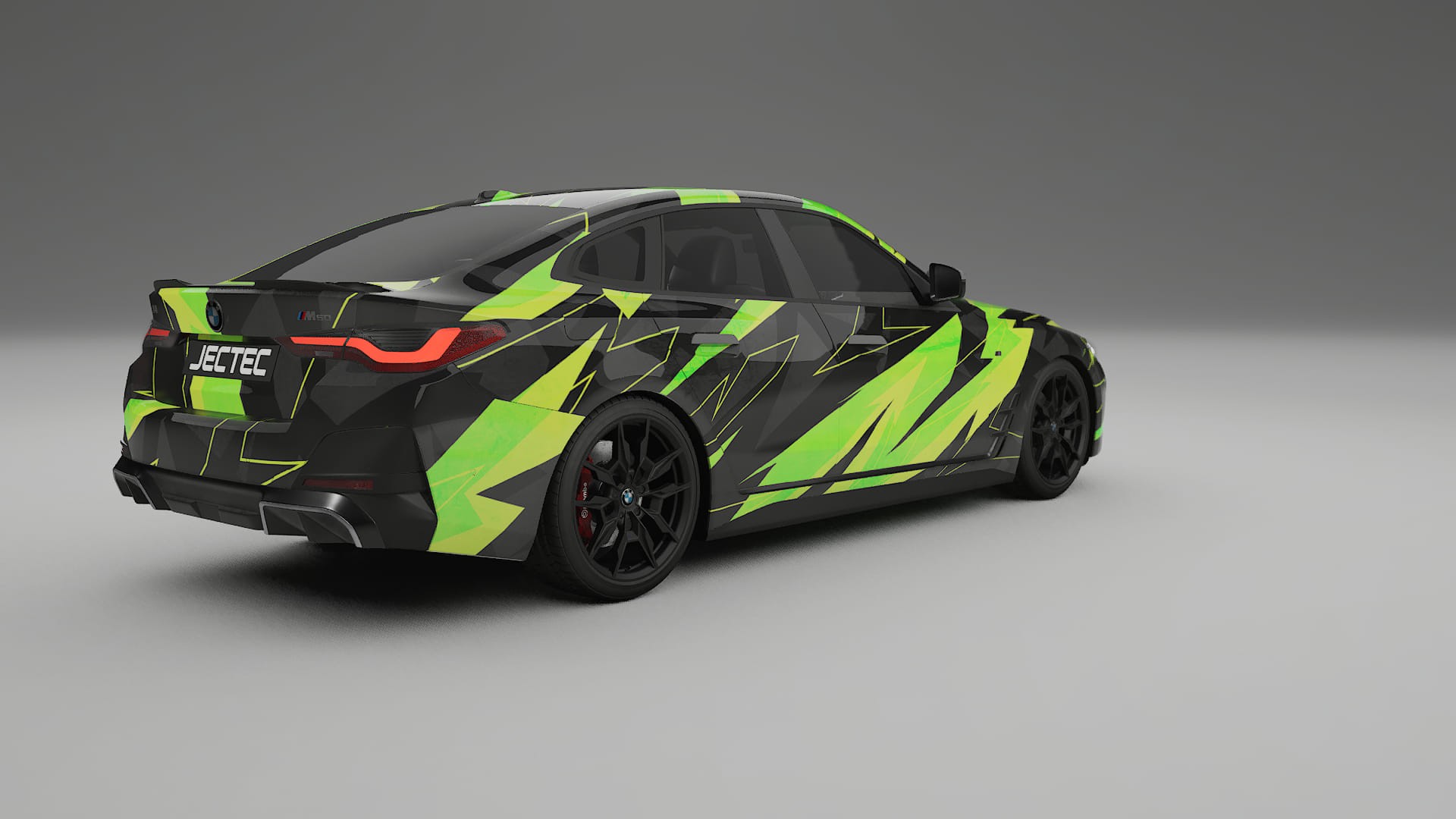 BMW I4 G26 M-Package NINJA TURTLES – Kit Wrap PPF Personalizzato in Pellicola Poliuretanica Stampabile
