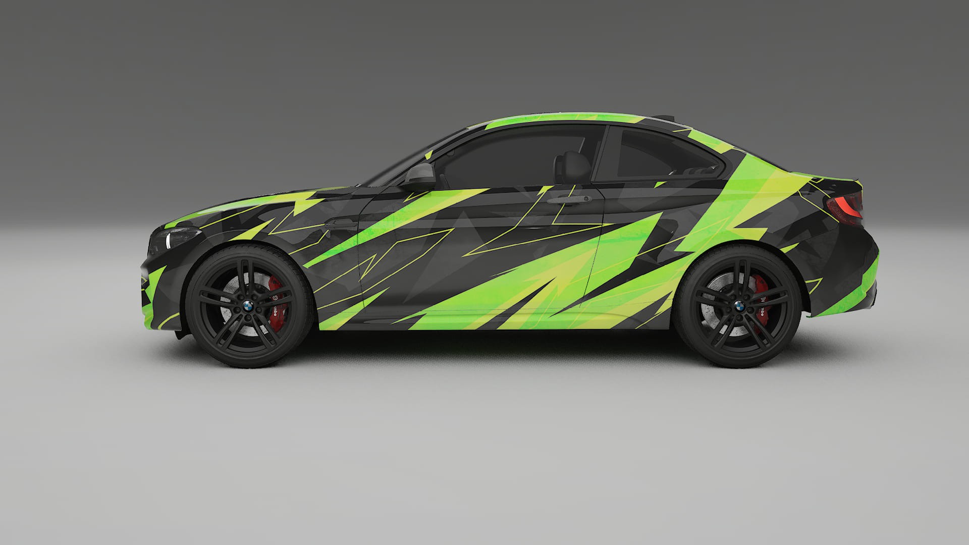 BMW M2 F87 facelift LCI NINJA TURTLES – Kit Wrap PPF Personalizzato in Pellicola Poliuretanica Stampabile