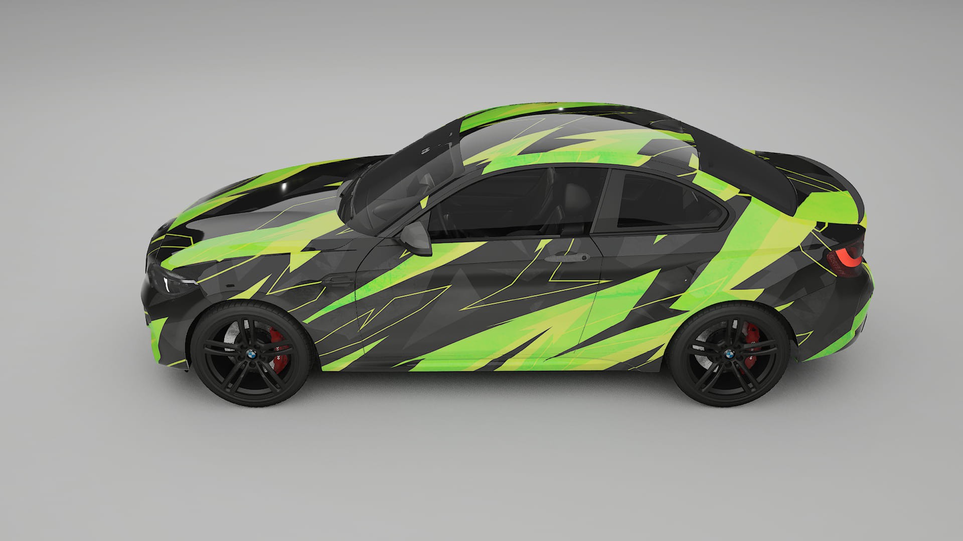 BMW M2 F87 facelift LCI NINJA TURTLES – Kit Wrap PPF Personalizzato in Pellicola Poliuretanica Stampabile