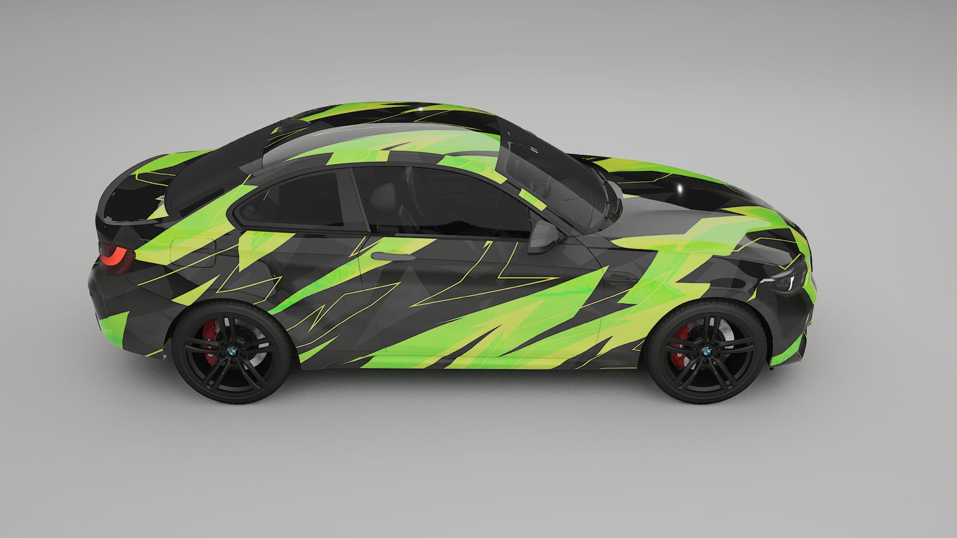 BMW M2 F87 facelift LCI NINJA TURTLES – Kit Wrap PPF Personalizzato in Pellicola Poliuretanica Stampabile