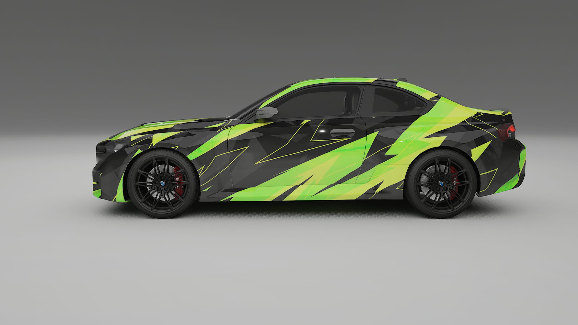 BMW M2 G87 NINJA TURTLES – Kit Wrap PPF Personalizzato in Pellicola Poliuretanica Stampabile
