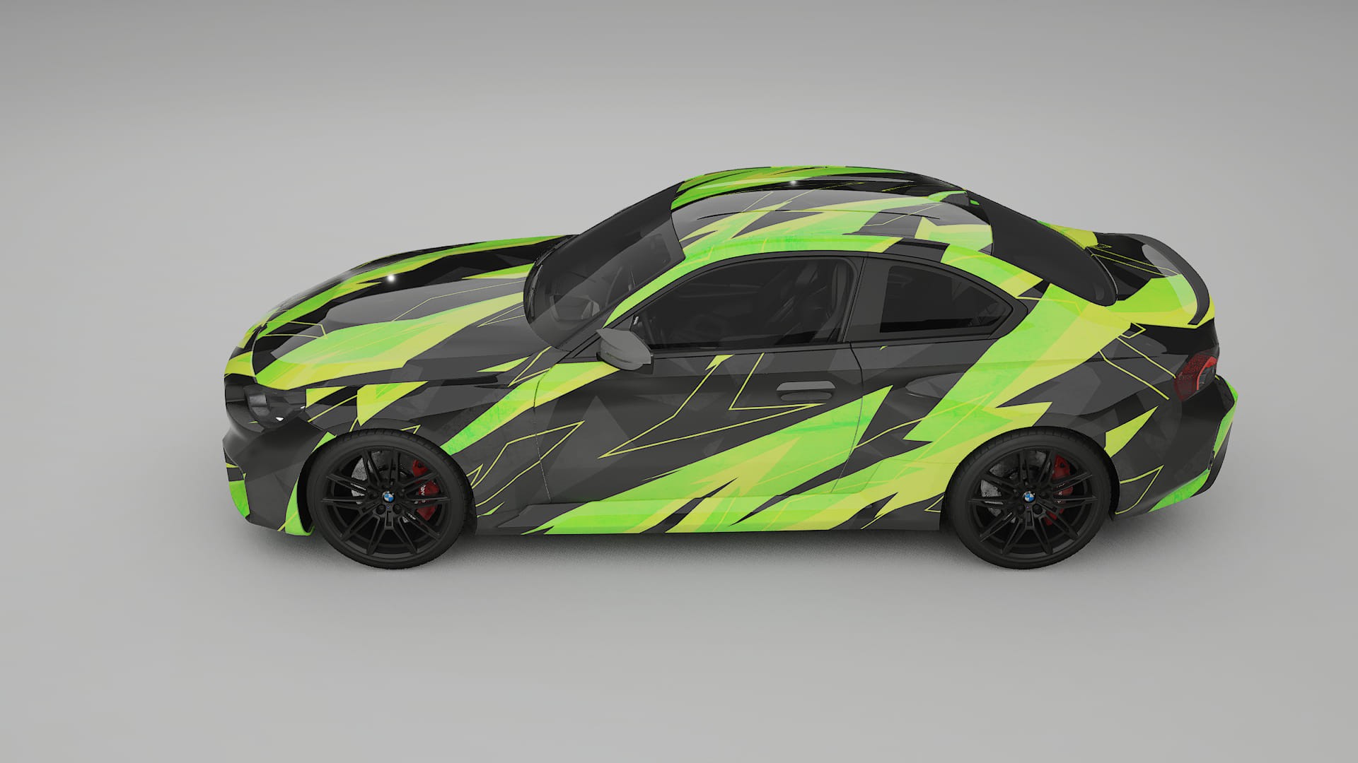 BMW M2 G87 NINJA TURTLES – Kit Wrap PPF Personalizzato in Pellicola Poliuretanica Stampabile