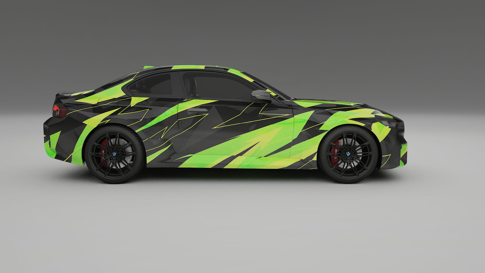 BMW M2 G87 NINJA TURTLES – Kit Wrap PPF Personalizzato in Pellicola Poliuretanica Stampabile