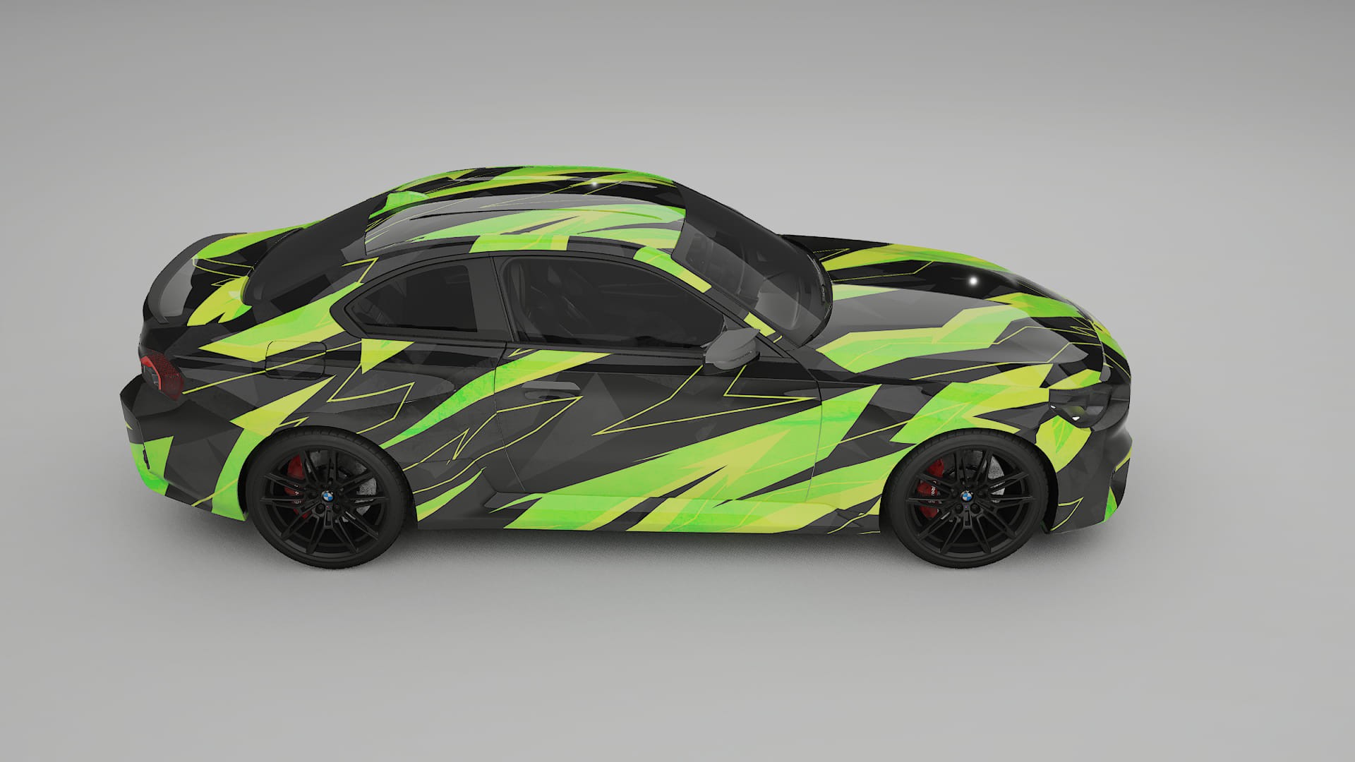 BMW M2 G87 NINJA TURTLES – Kit Wrap PPF Personalizzato in Pellicola Poliuretanica Stampabile