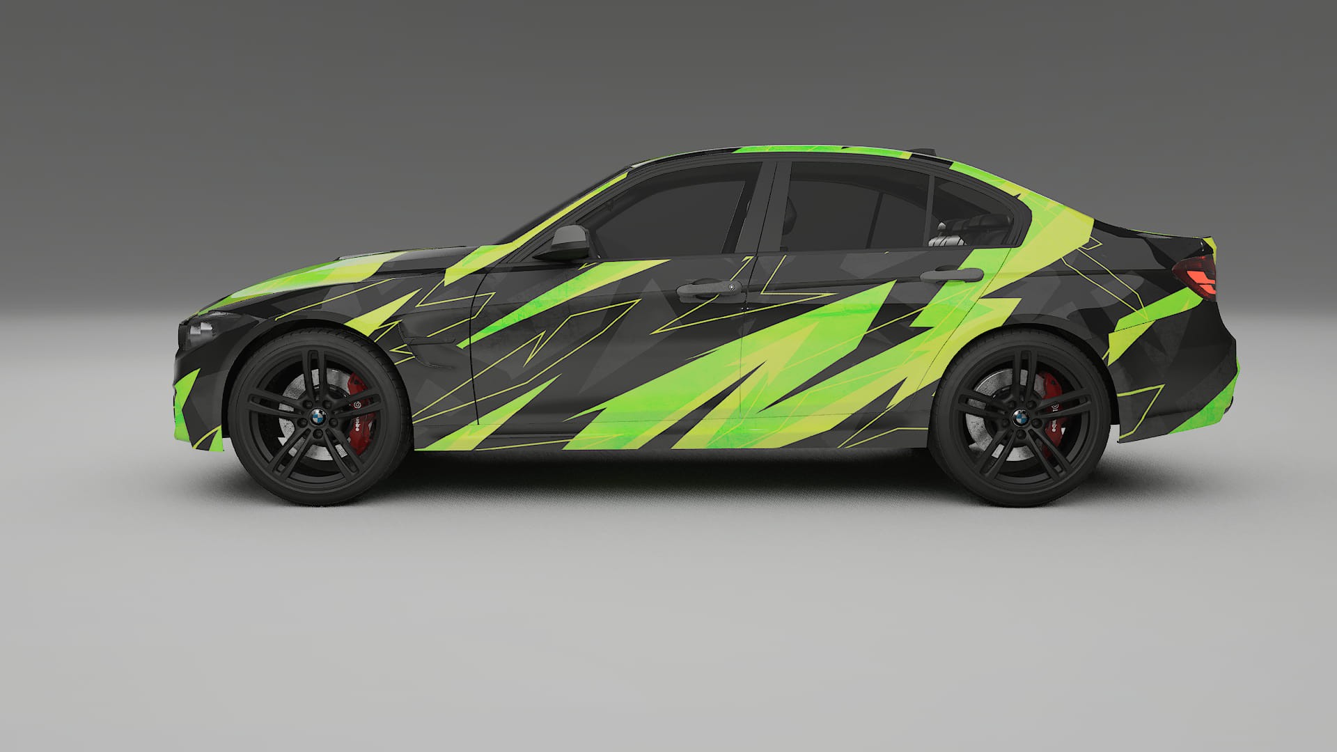 BMW M3 F80 NINJA TURTLES – Kit Wrap PPF Personalizzato in Pellicola Poliuretanica Stampabile