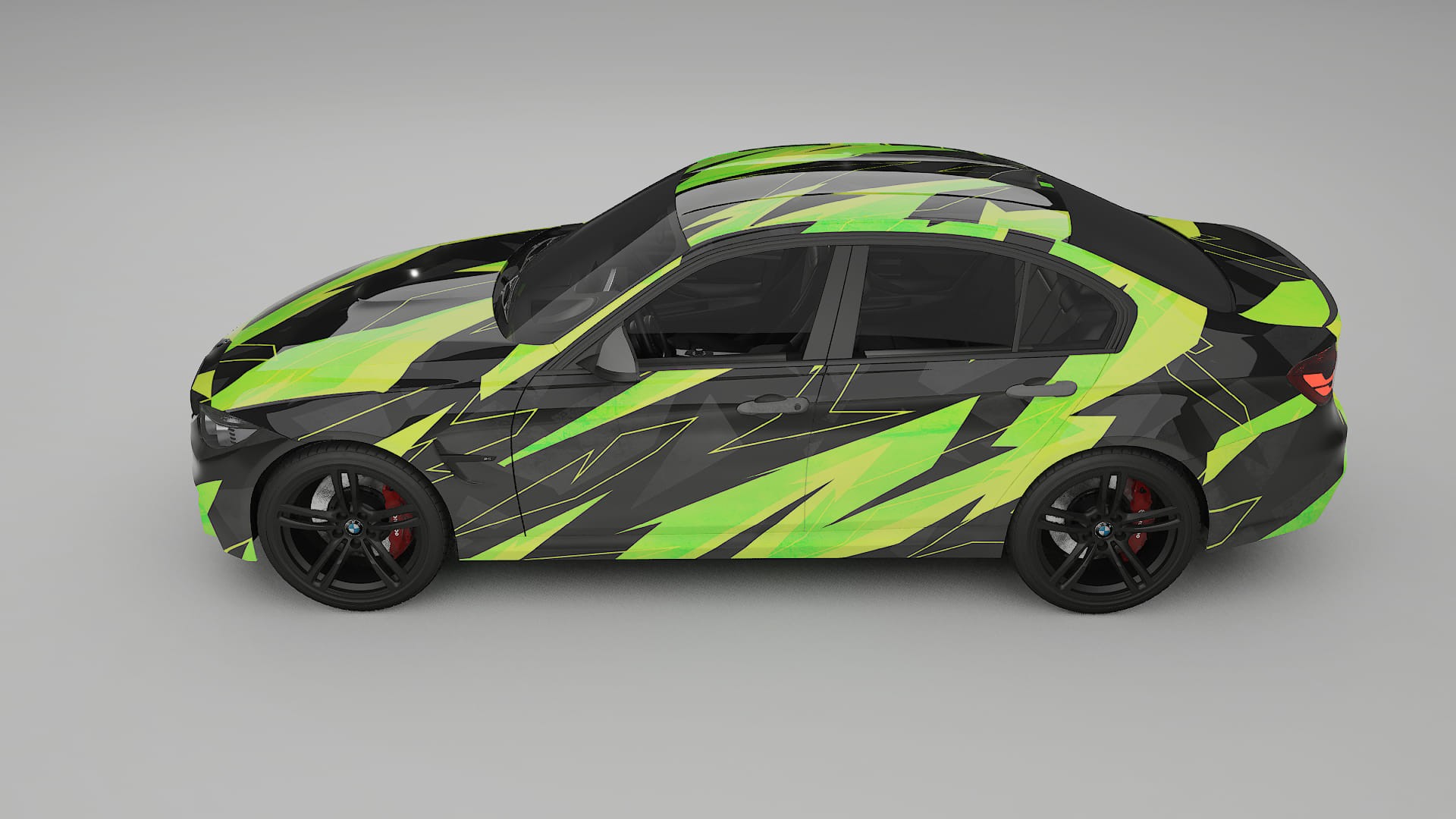 BMW M3 F80 NINJA TURTLES – Kit Wrap PPF Personalizzato in Pellicola Poliuretanica Stampabile