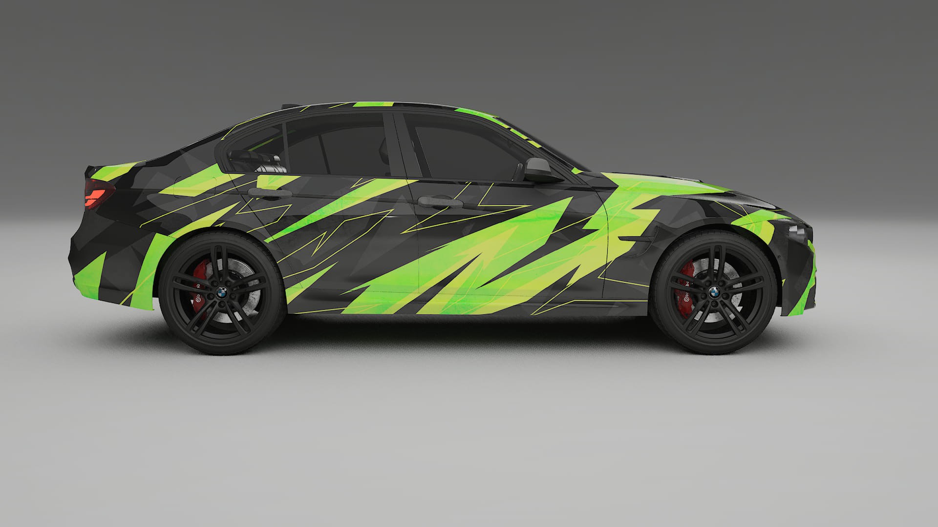 BMW M3 F80 NINJA TURTLES – Kit Wrap PPF Personalizzato in Pellicola Poliuretanica Stampabile