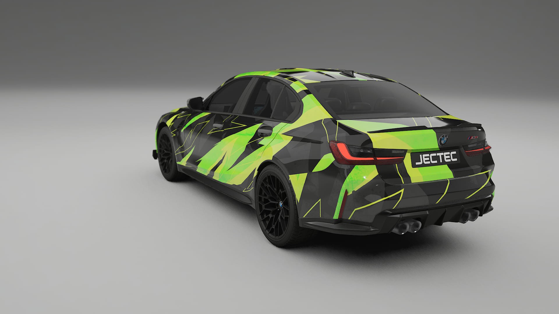 BMW M3 G80 Competition CS NINJA TURTLES – Kit Wrap PPF Personalizzato in Pellicola Poliuretanica Stampabile