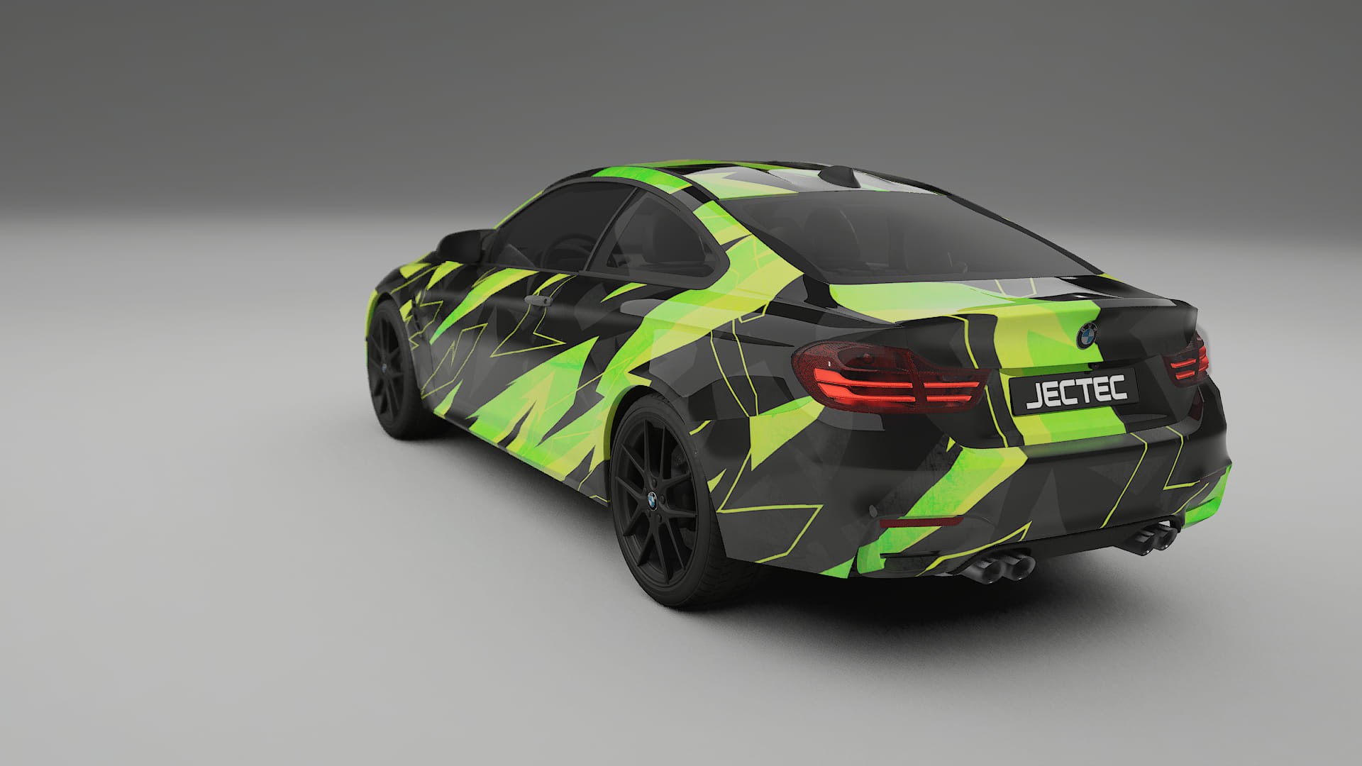 BMW M4 F82 NINJA TURTLES – Kit Wrap PPF Personalizzato in Pellicola Poliuretanica Stampabile