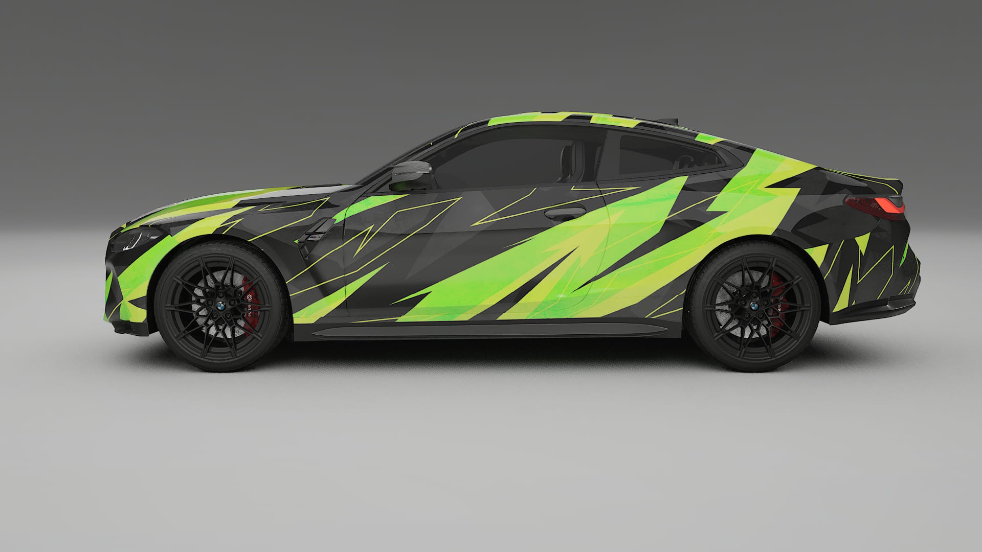 BMW M4 G82 NINJA TURTLES – Kit Wrap PPF Personalizzato in Pellicola Poliuretanica Stampabile