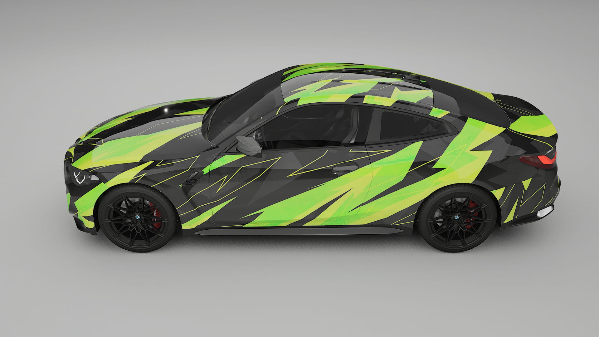 BMW M4 G82 NINJA TURTLES – Kit Wrap PPF Personalizzato in Pellicola Poliuretanica Stampabile