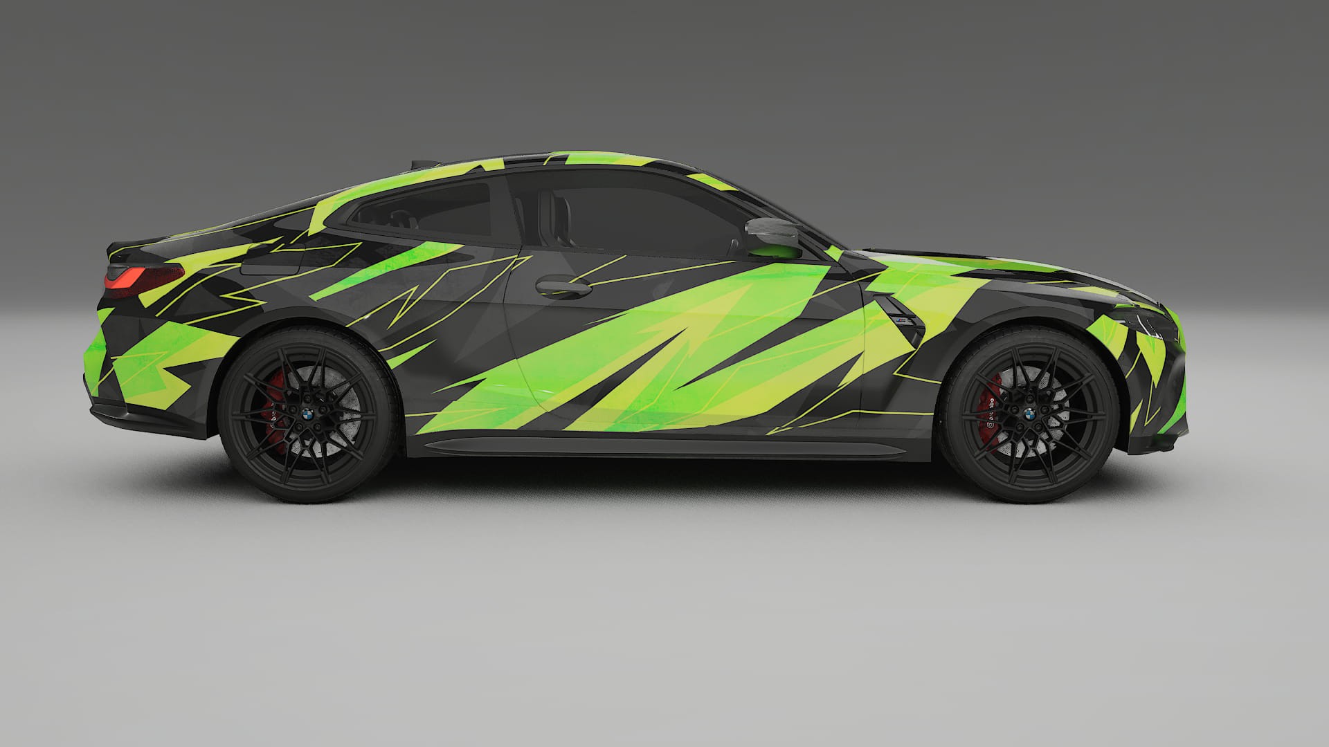 BMW M4 G82 NINJA TURTLES – Kit Wrap PPF Personalizzato in Pellicola Poliuretanica Stampabile