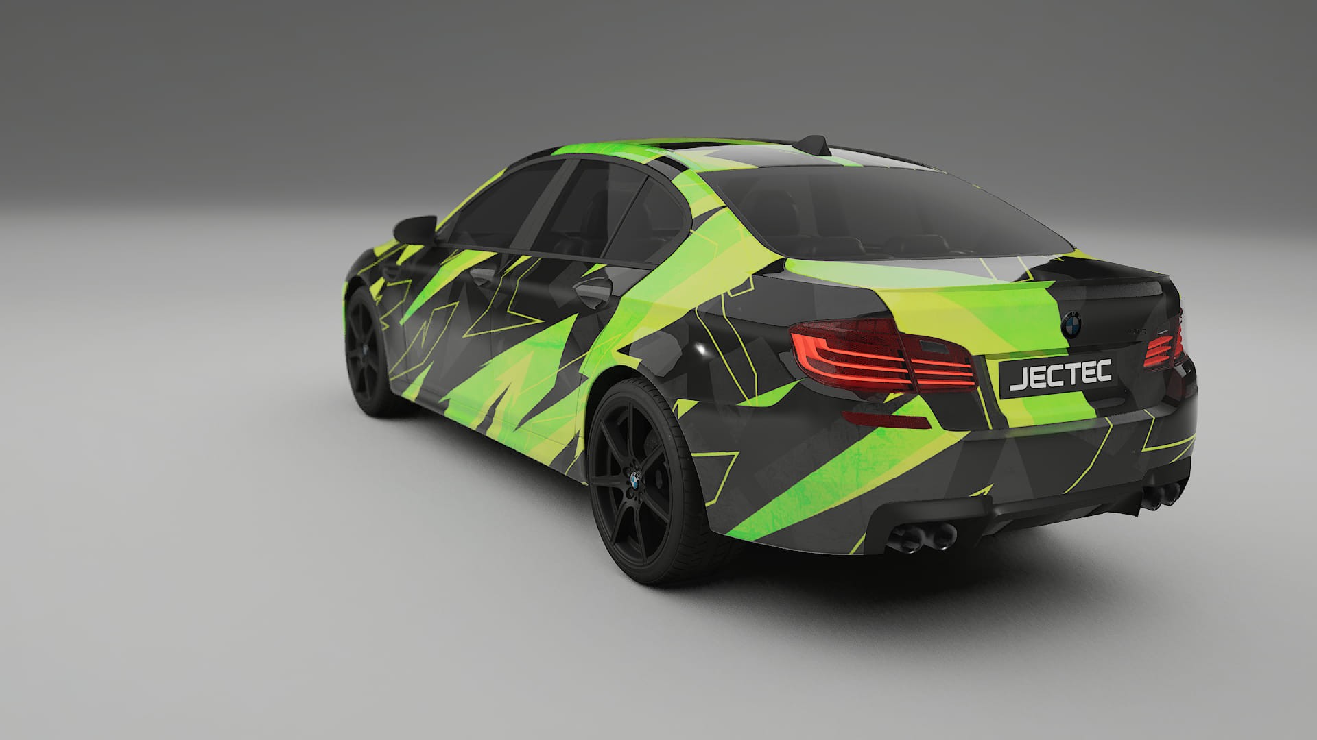 BMW M5 F10 NINJA TURTLES – Kit Wrap PPF Personalizzato in Pellicola Poliuretanica Stampabile