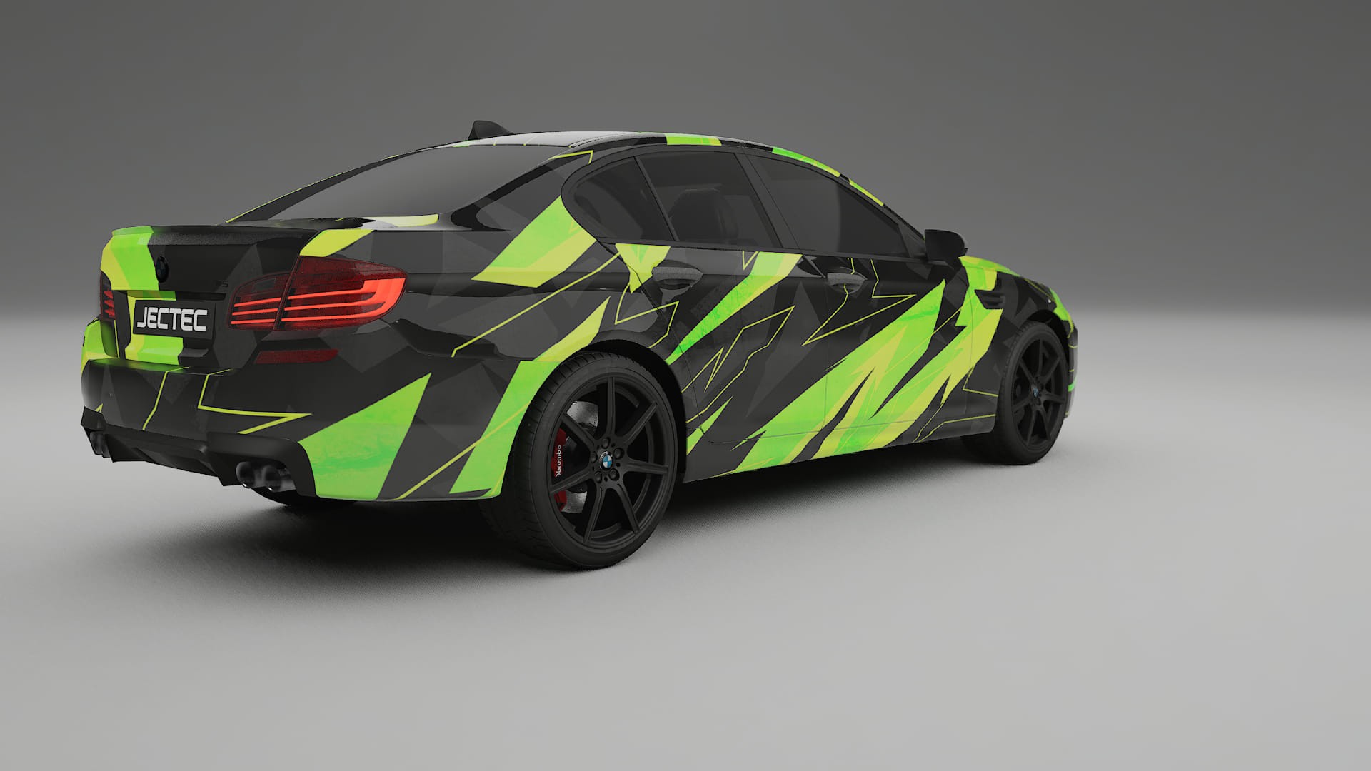 BMW M5 F10 NINJA TURTLES – Kit Wrap PPF Personalizzato in Pellicola Poliuretanica Stampabile