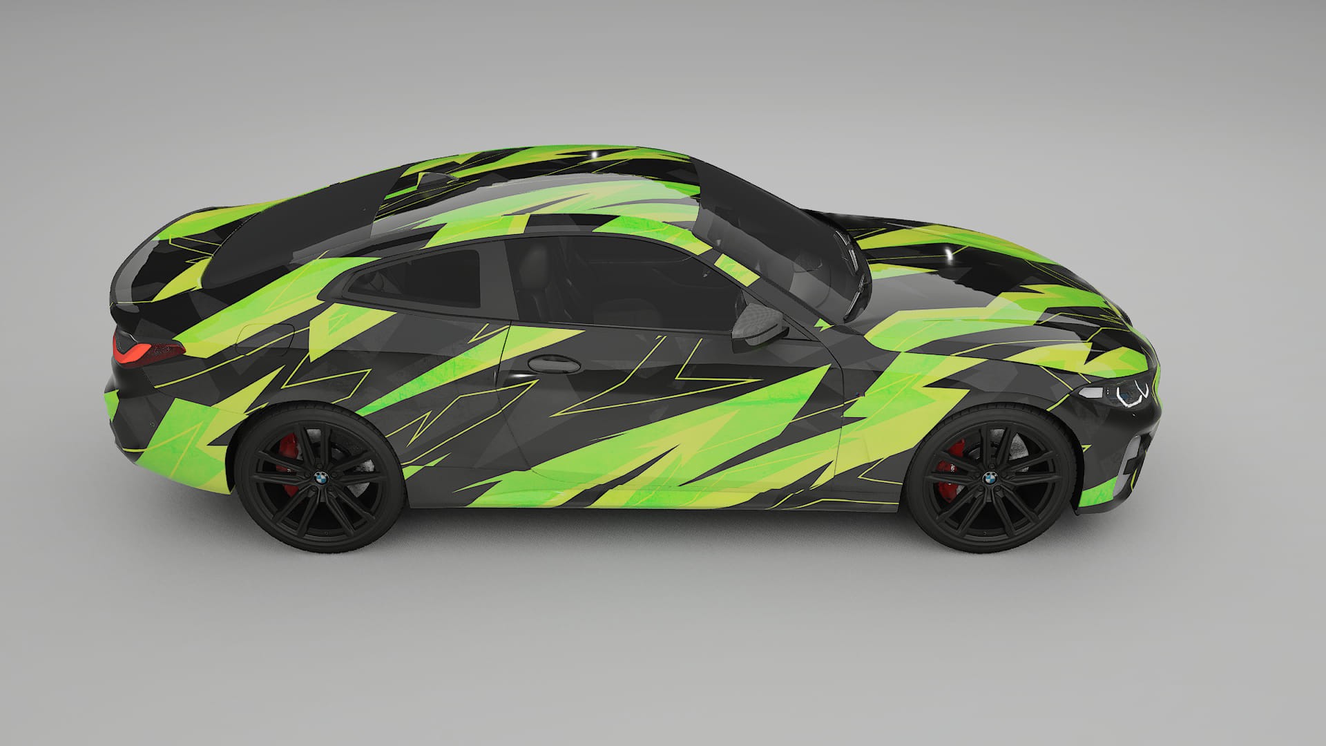 BMW M440i G26 NINJA TURTLES – Kit Wrap PPF Personalizzato in Pellicola Poliuretanica Stampabile