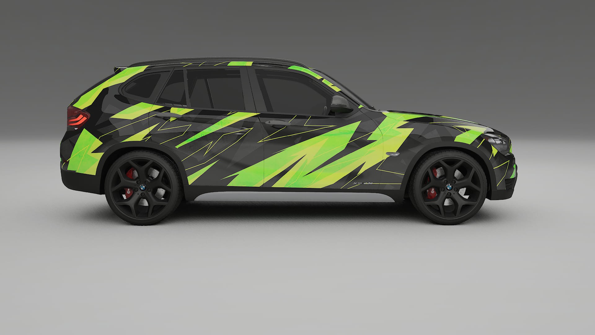 BMW X1 E84 NINJA TURTLES – Kit Wrap PPF Personalizzato in Pellicola Poliuretanica Stampabile