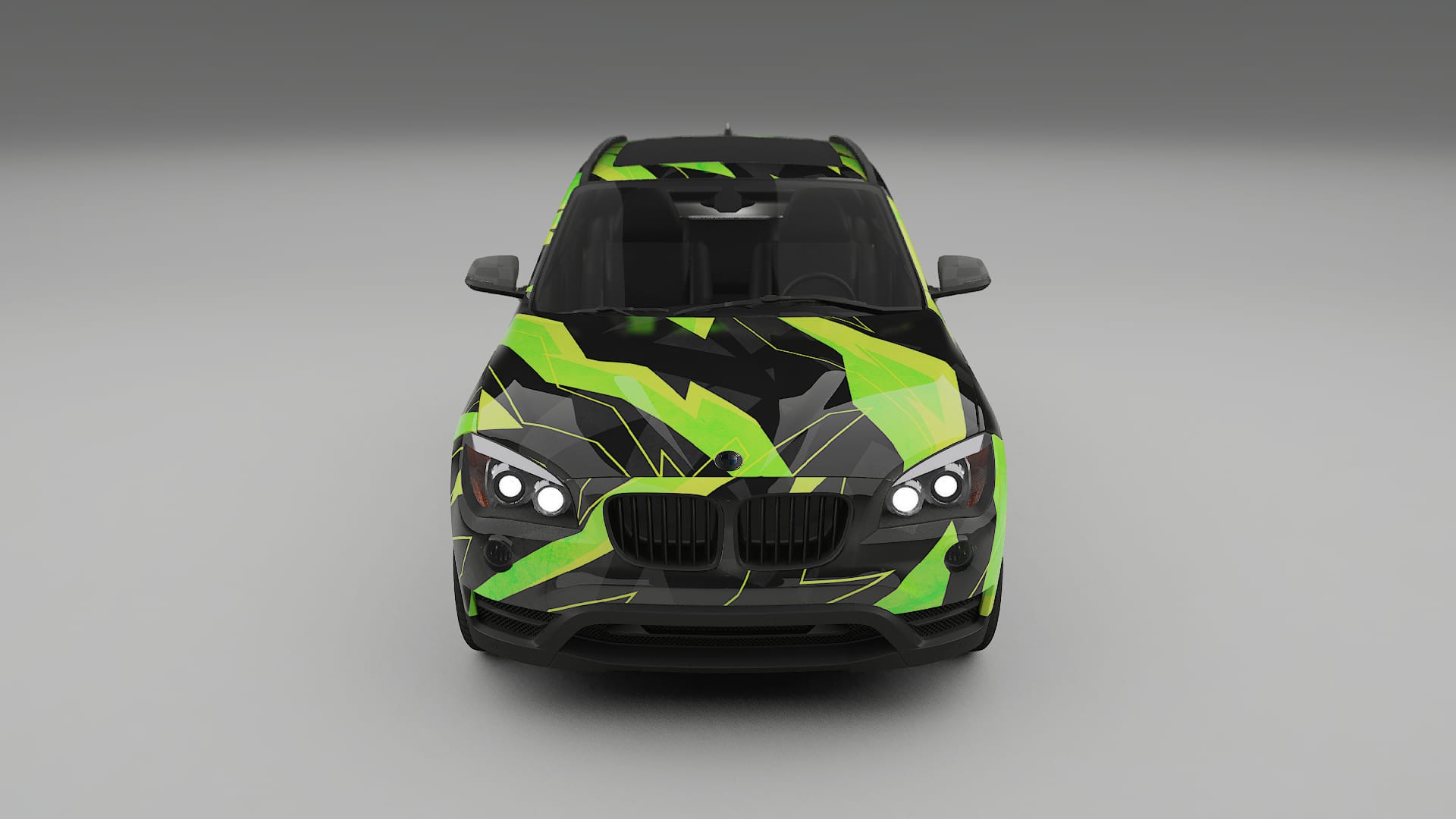 BMW X1 E84 NINJA TURTLES – Kit Wrap PPF Personalizzato in Pellicola Poliuretanica Stampabile