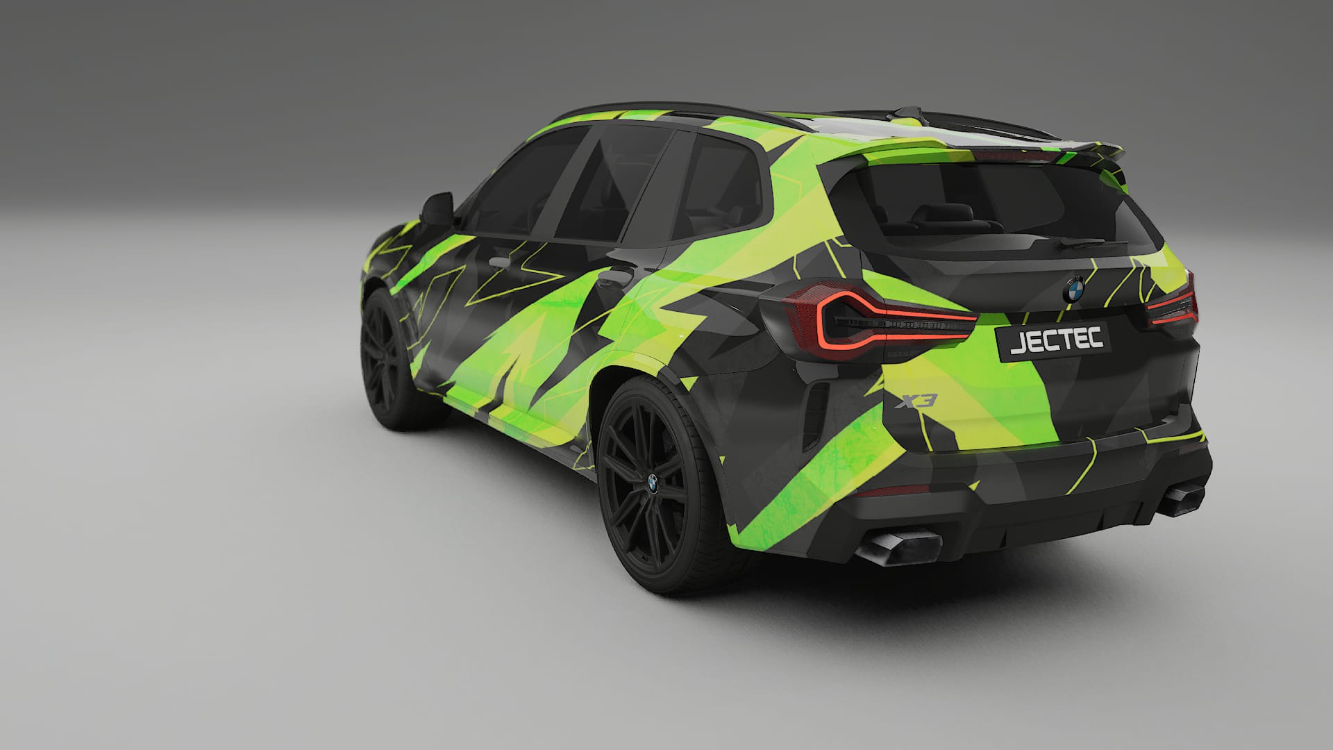 BMW X3 G01 facelift NINJA TURTLES – Kit Wrap PPF Personalizzato in Pellicola Poliuretanica Stampabile