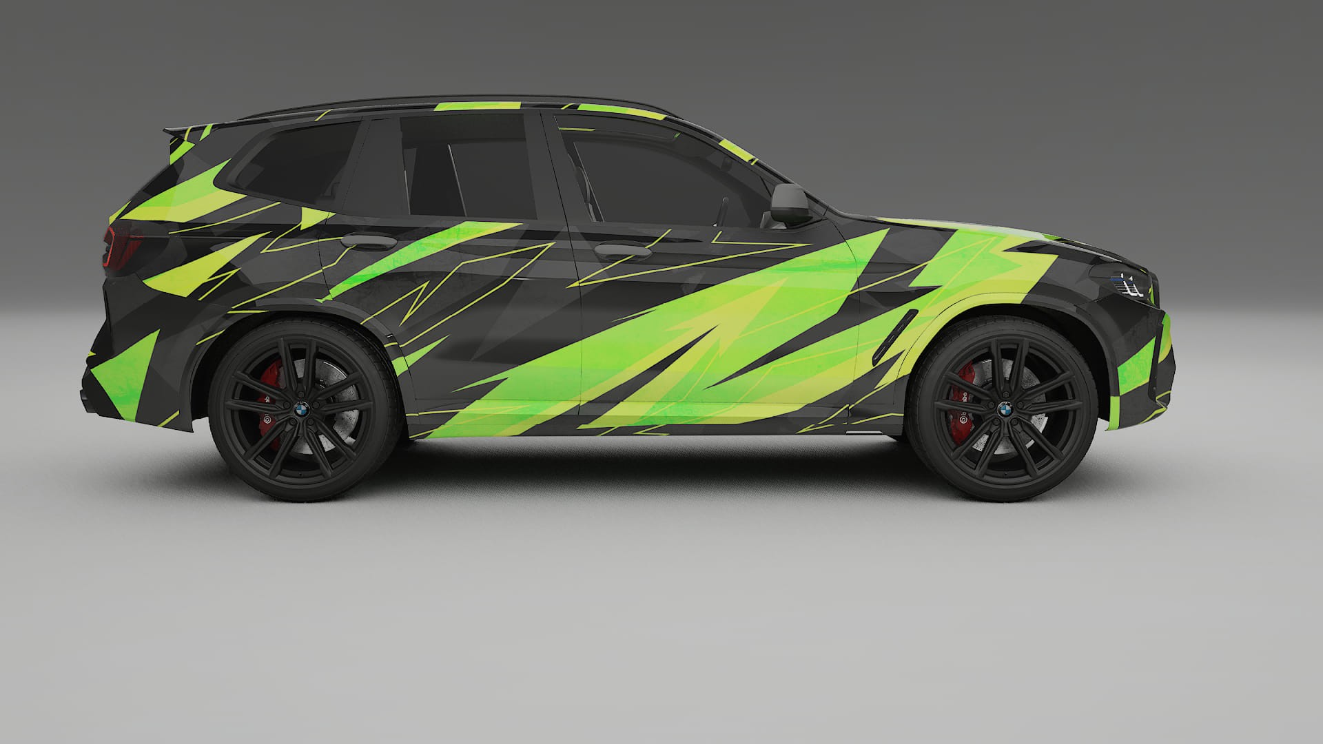 BMW X3 G01 facelift NINJA TURTLES – Kit Wrap PPF Personalizzato in Pellicola Poliuretanica Stampabile
