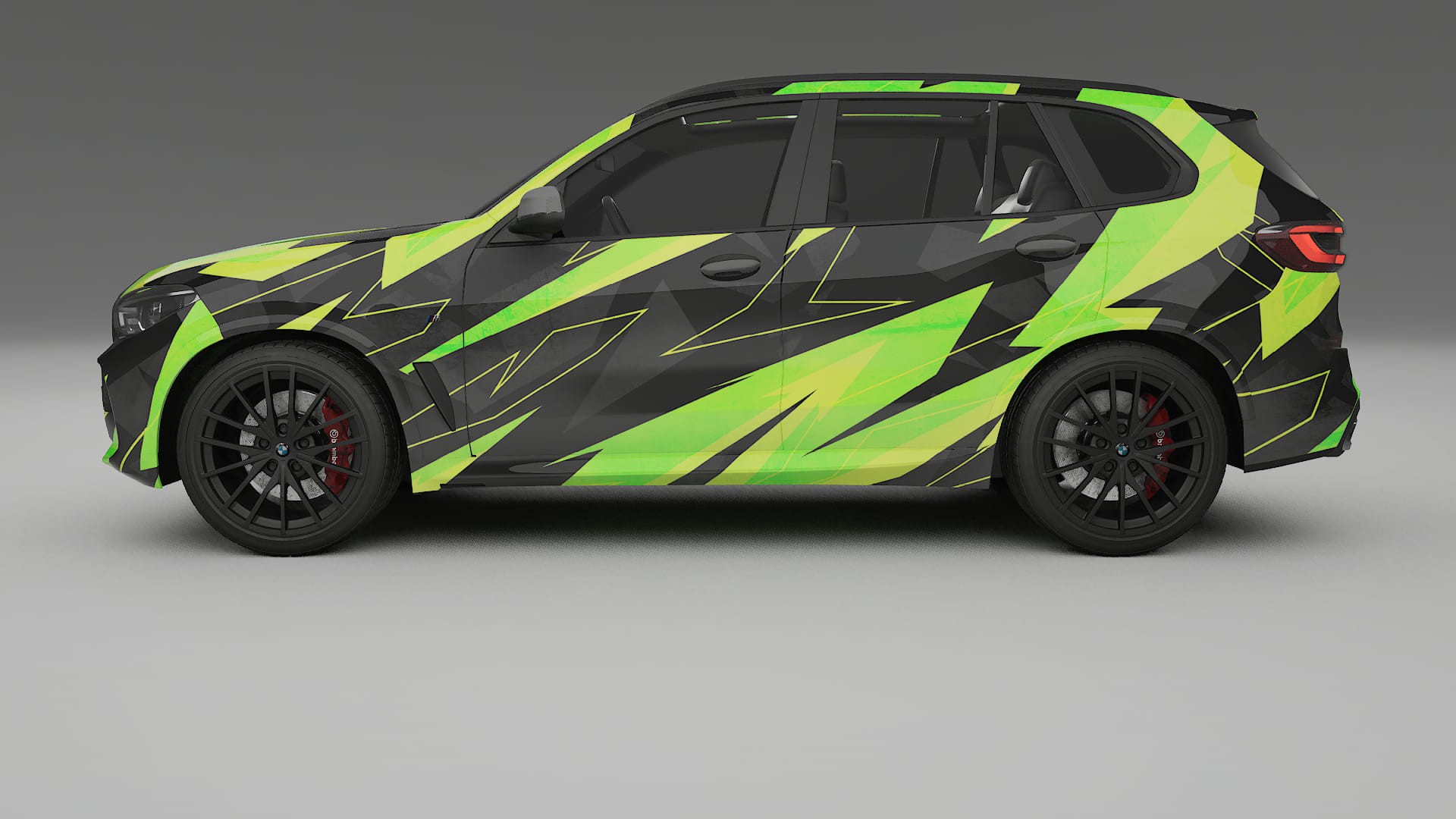 BMW X5 G05 M-Sport NINJA TURTLES – Kit Wrap PPF Personalizzato in Pellicola Poliuretanica Stampabile